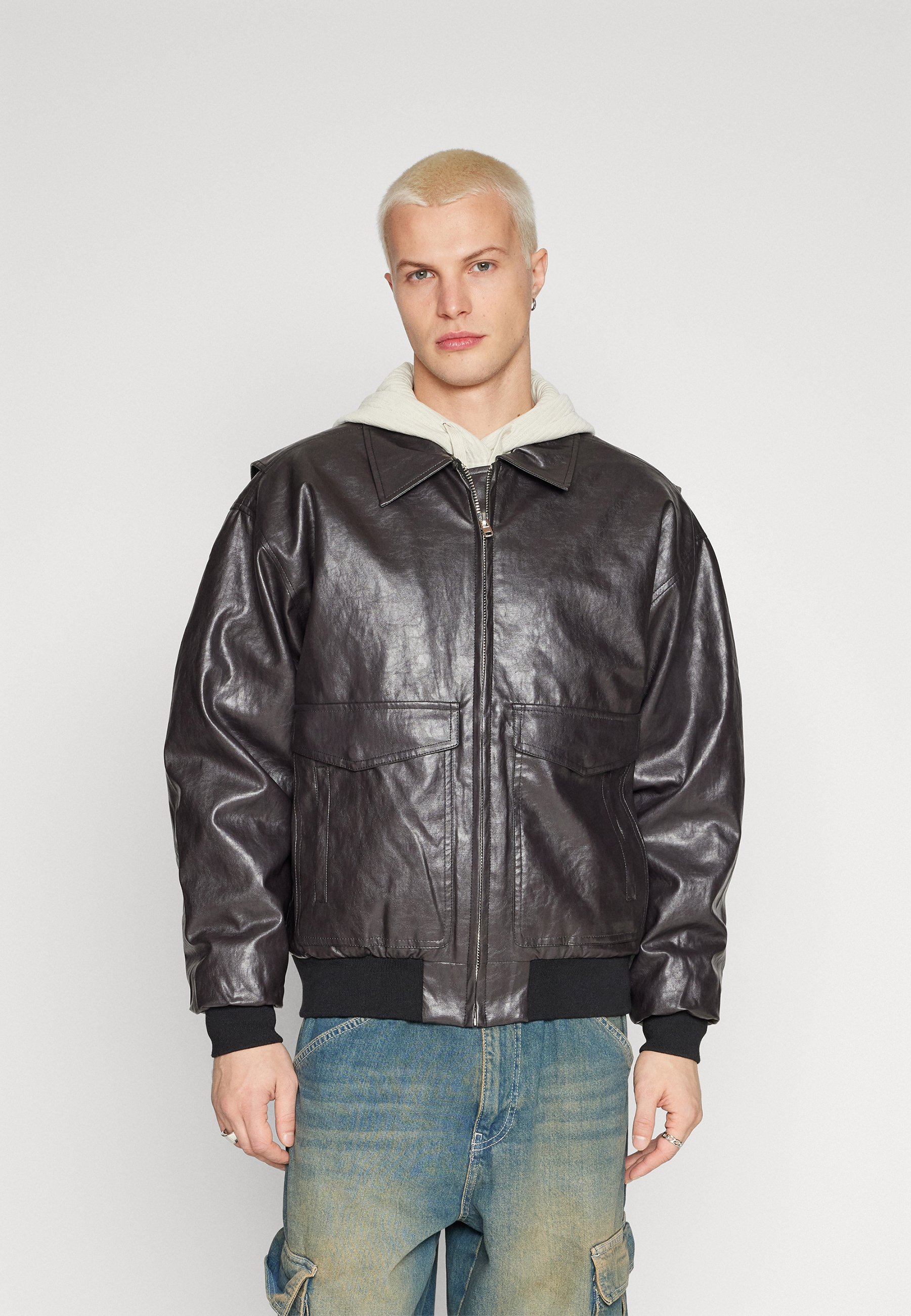 FLIGHT JACKET UNISEX - Faux leather jacket