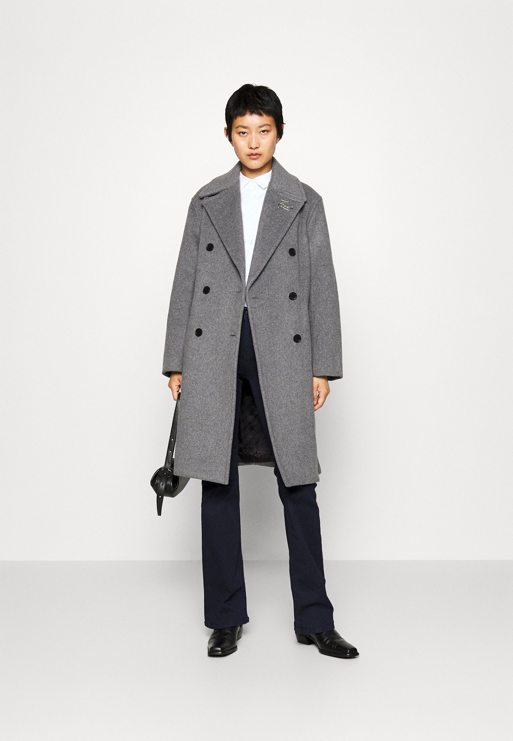 DOUBLE BREASTED SOFT COAT - Classic coat