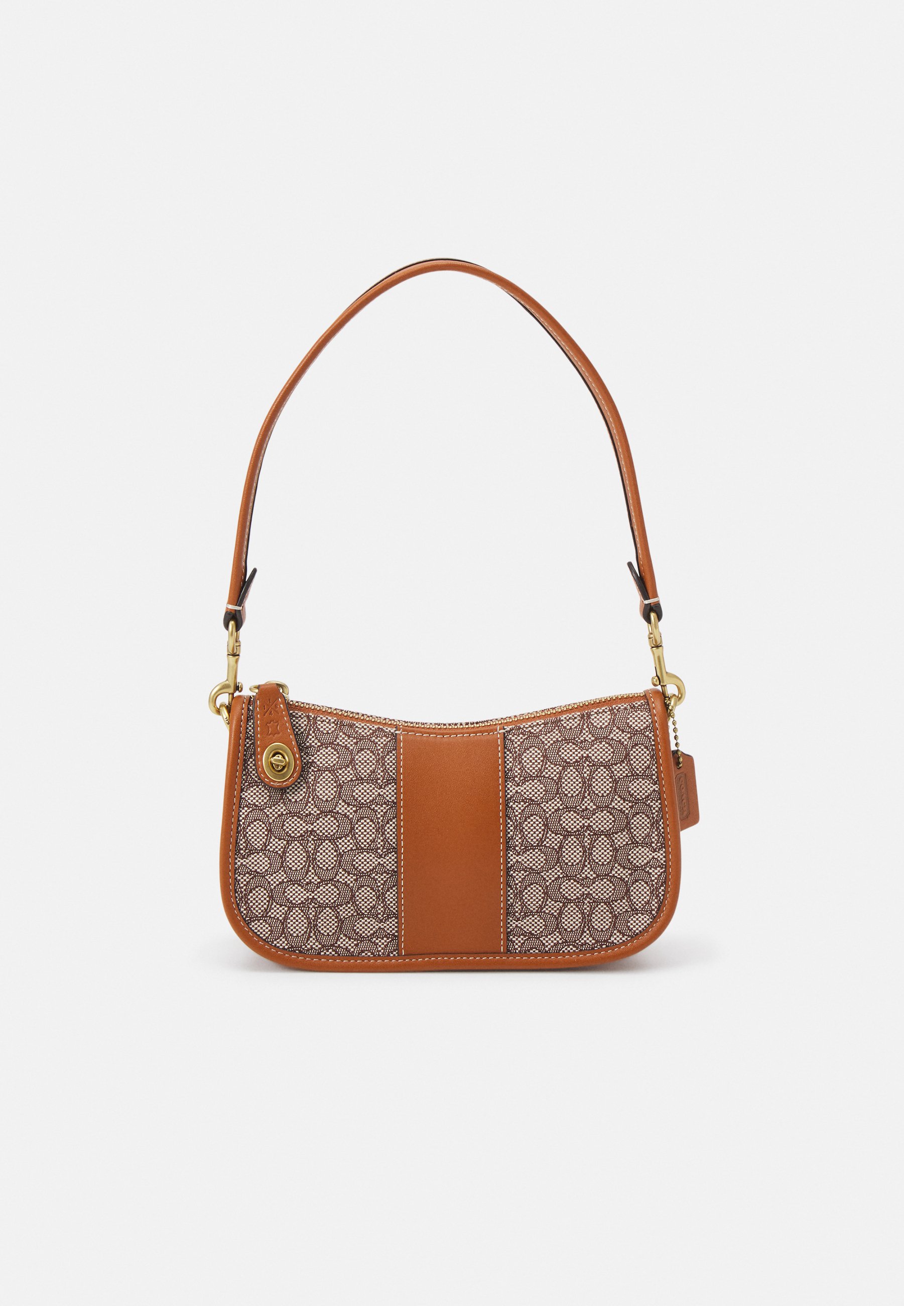 MINI SIGNATURE JACQUARD SWINGER- Handbag