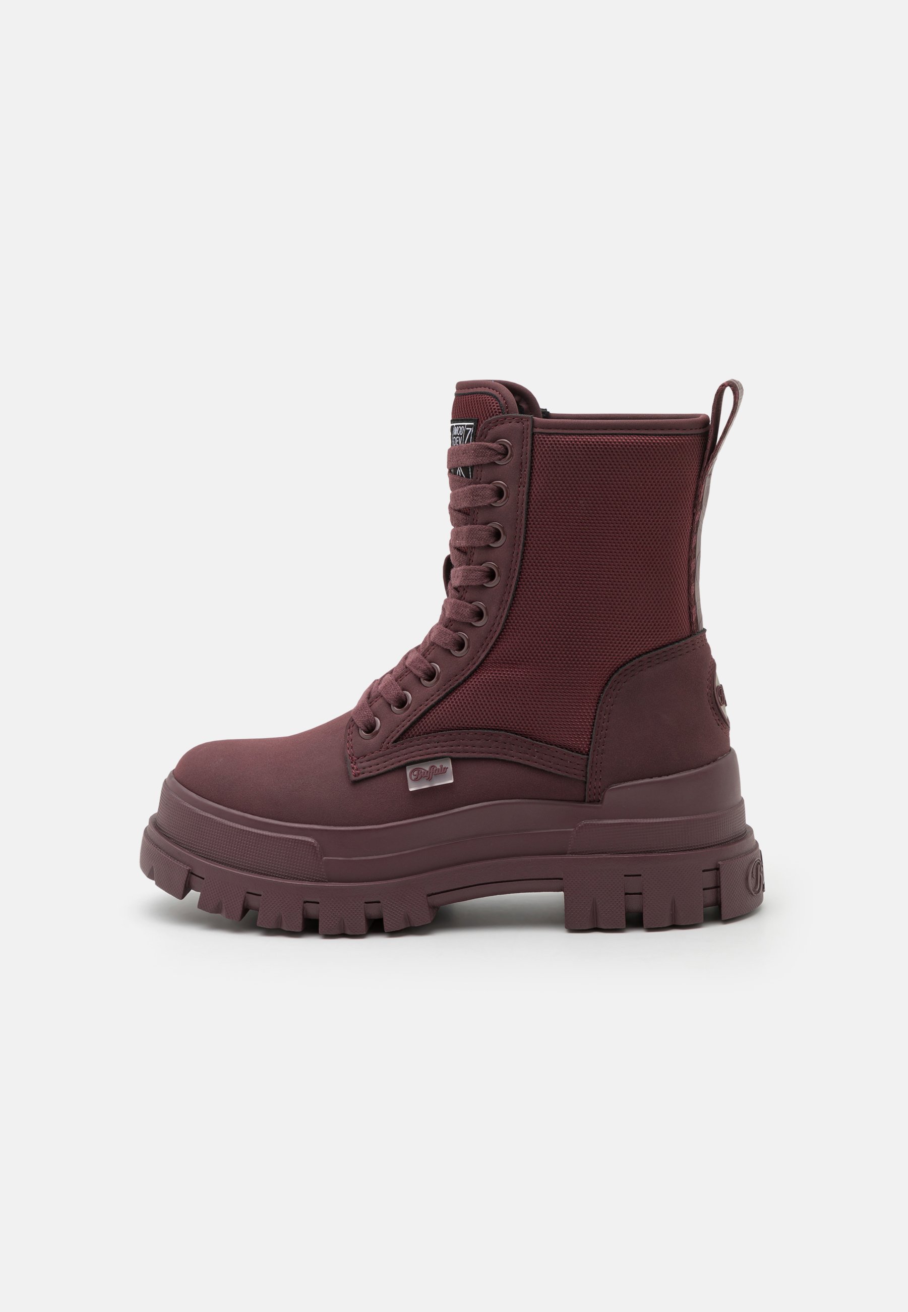ASPHA LACEUP- Platform ankle boots