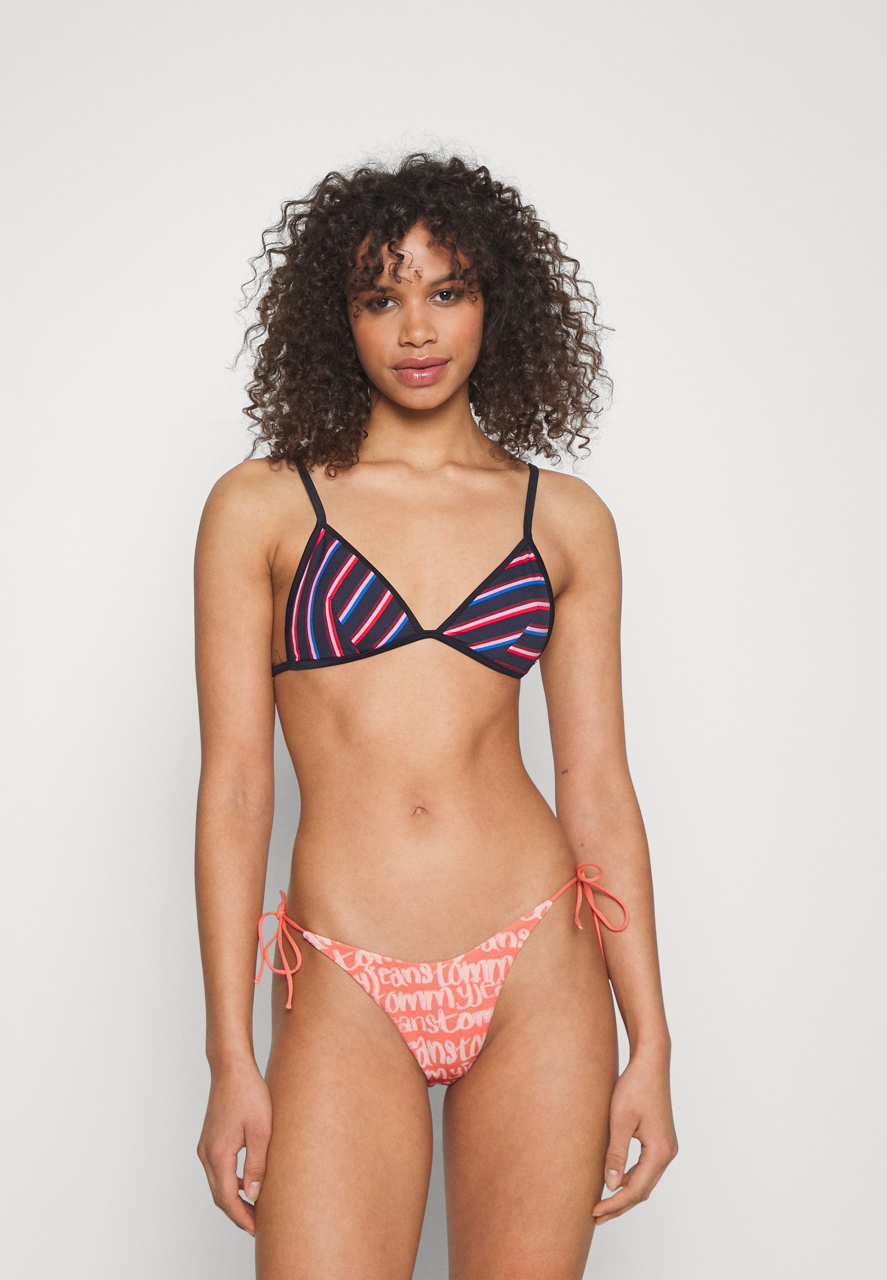 HIGH LEG SIDE TIE- Bikini bottoms