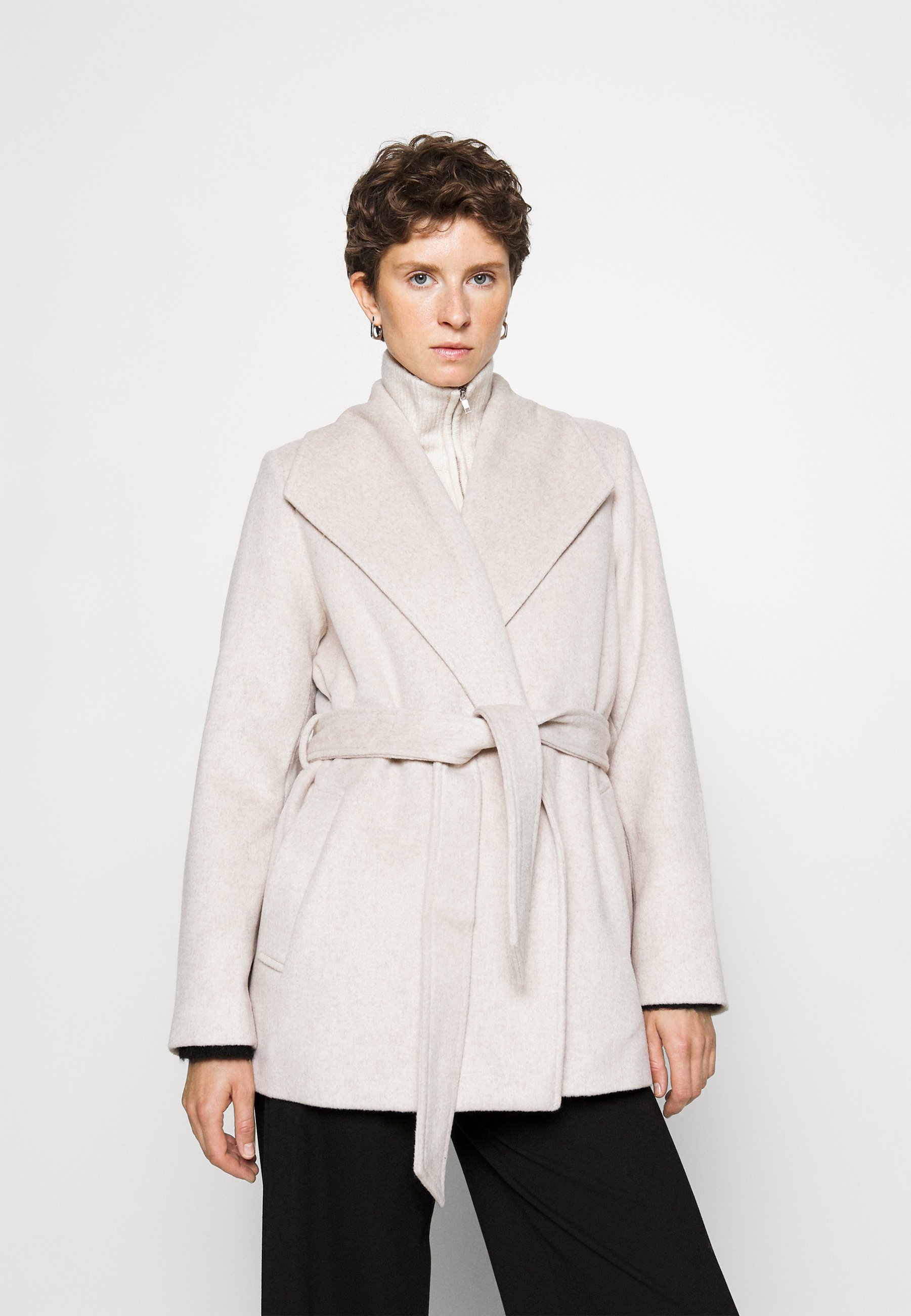 SLFROSA SHORT WOOL COAT B - Classic coat