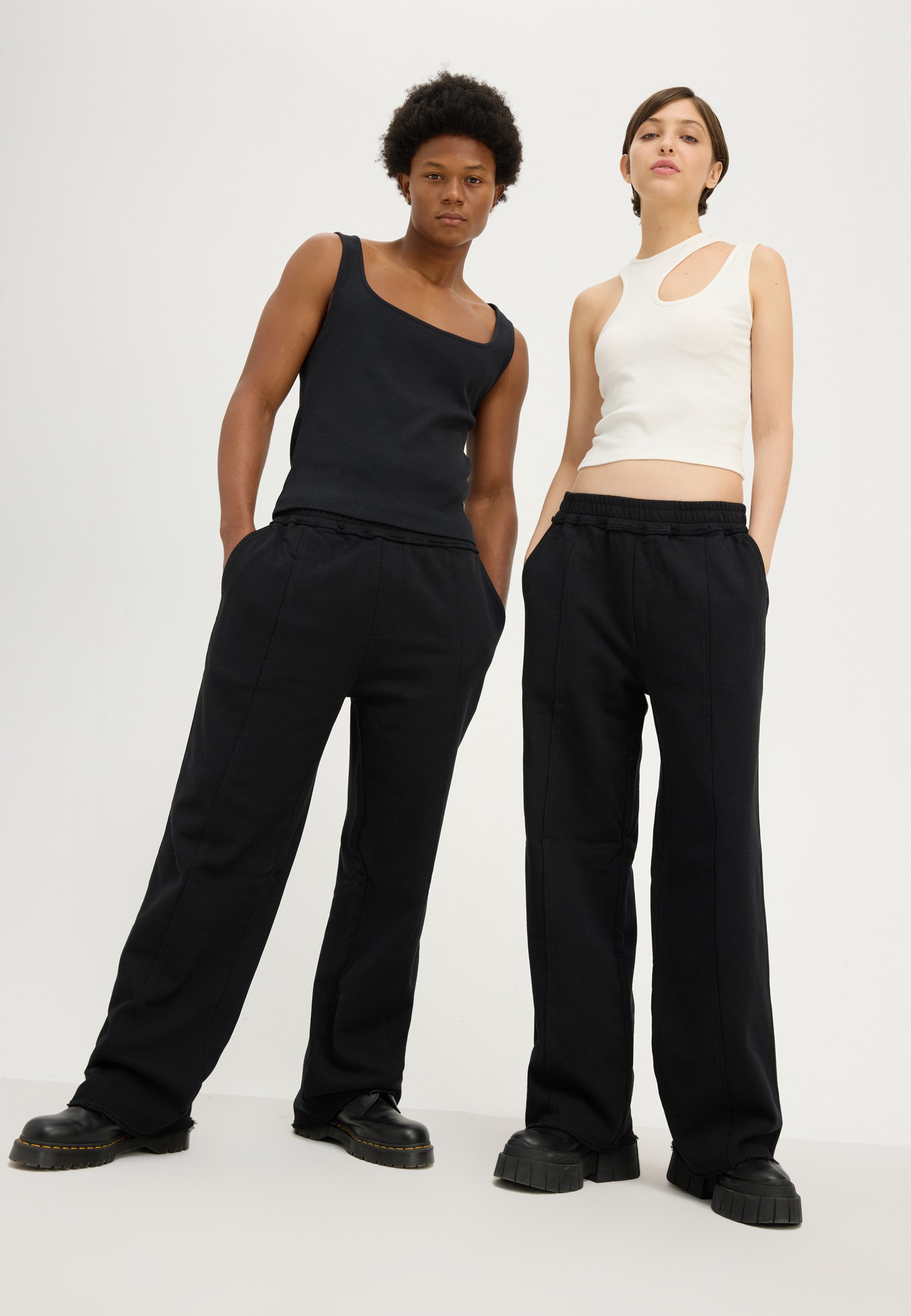 UNISEX - Tracksuit bottoms