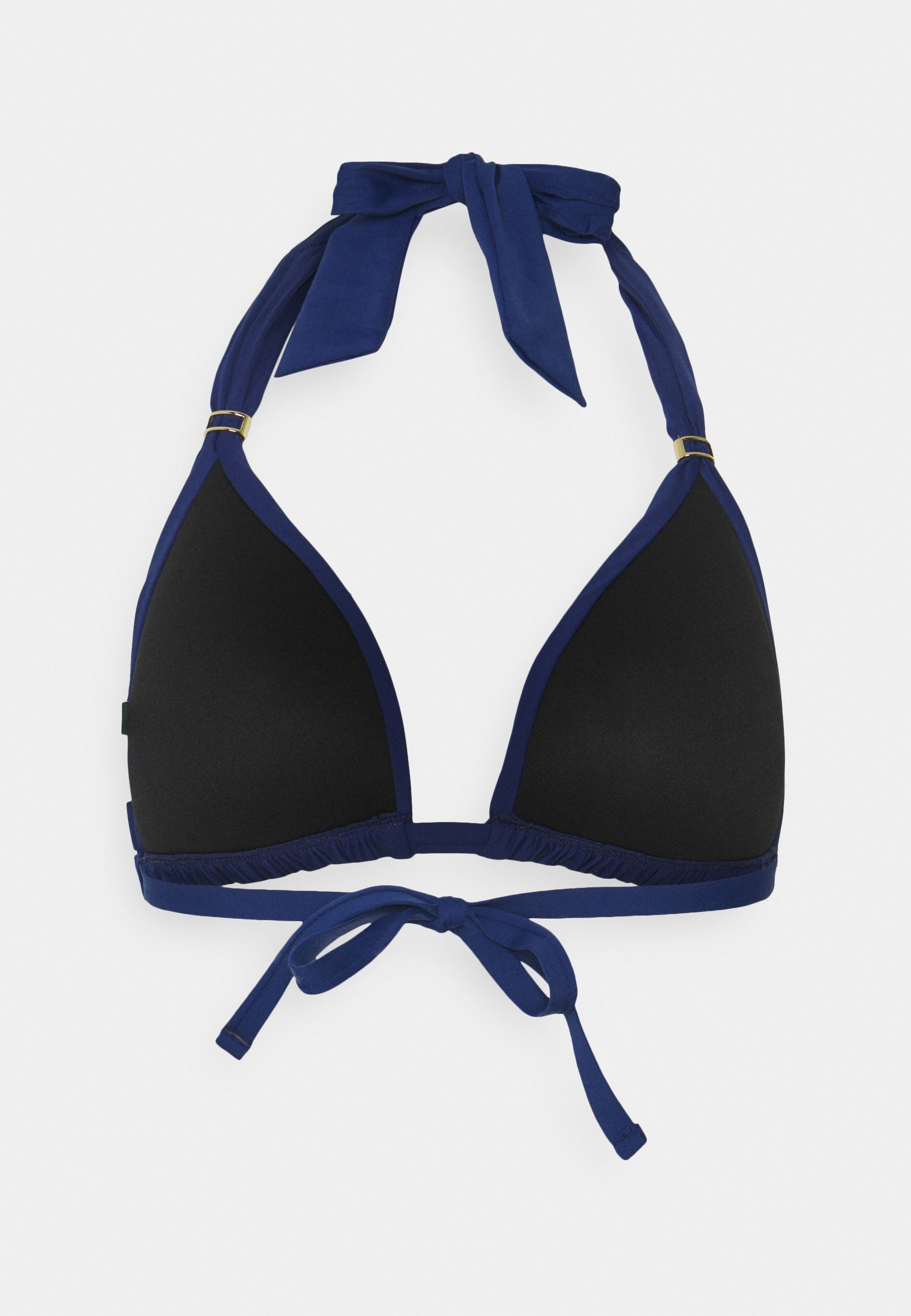 BEACH CLUB HALTER BRA - Bikini top