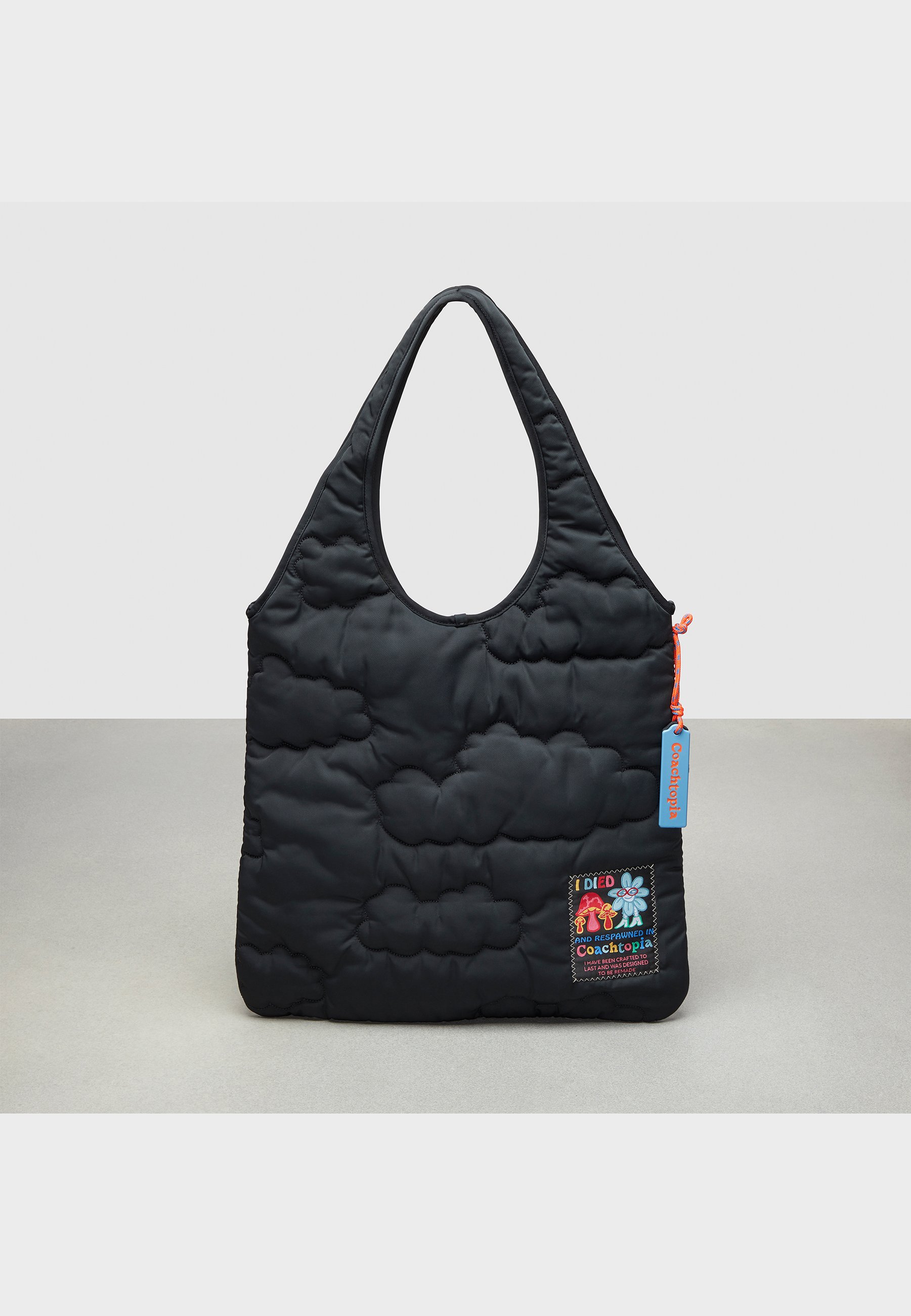 COACHTOPIA - QUILTED CLOUD FLAT TOTE UNISEX - Tote bag