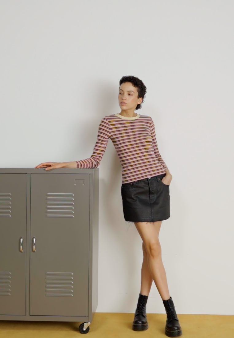 ICON SKIRT - Denim skirt