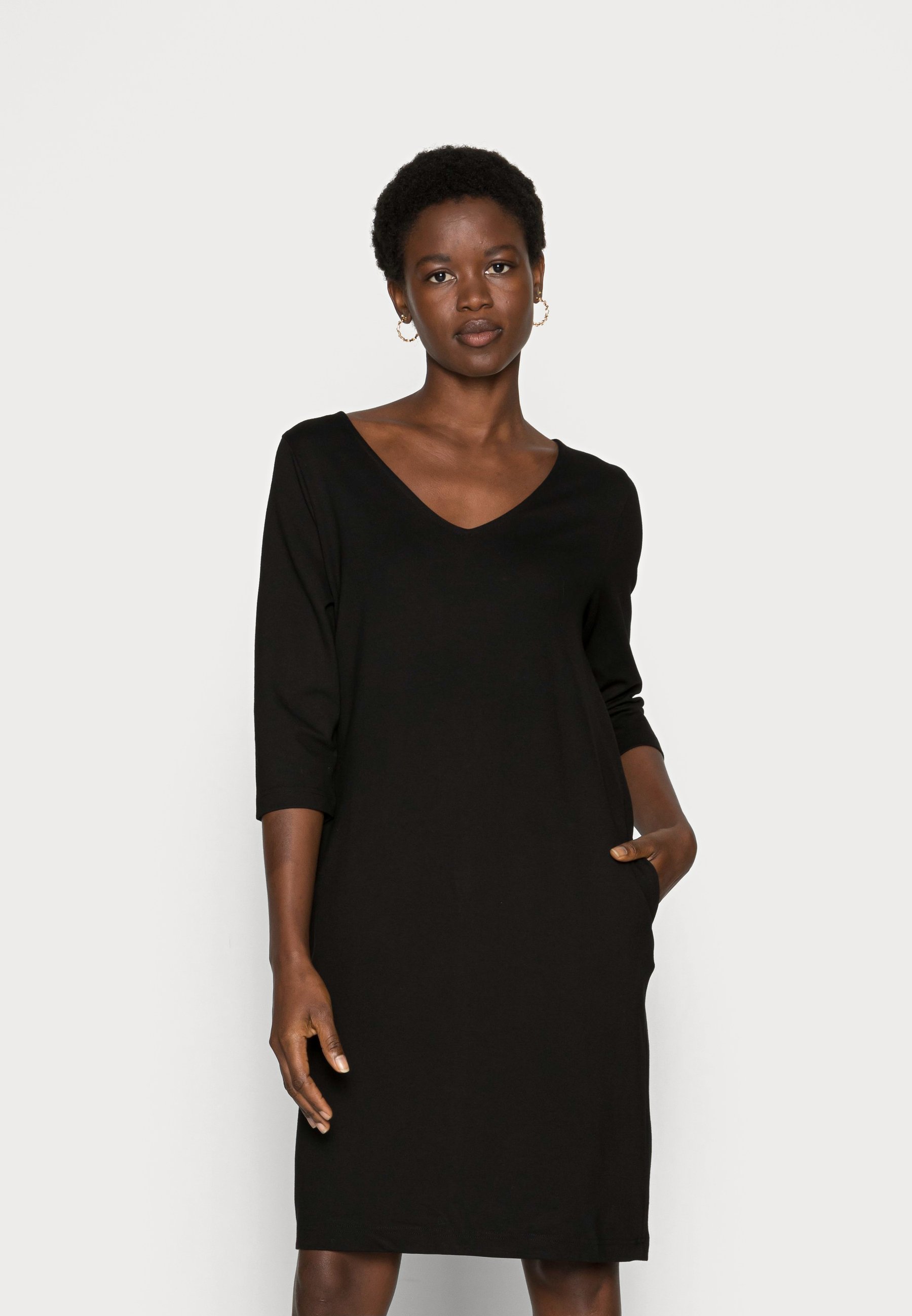 SLFCARO TUNNI 3/4 SHORT DRESS B NOOS - Day dress