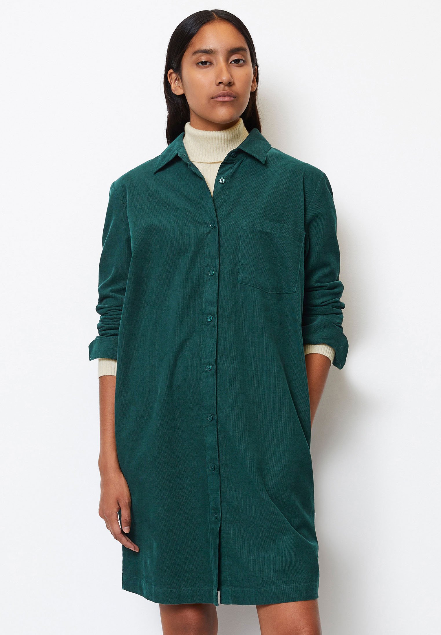 RELAXED AUS REINEM ORGANIC - Shirt dress