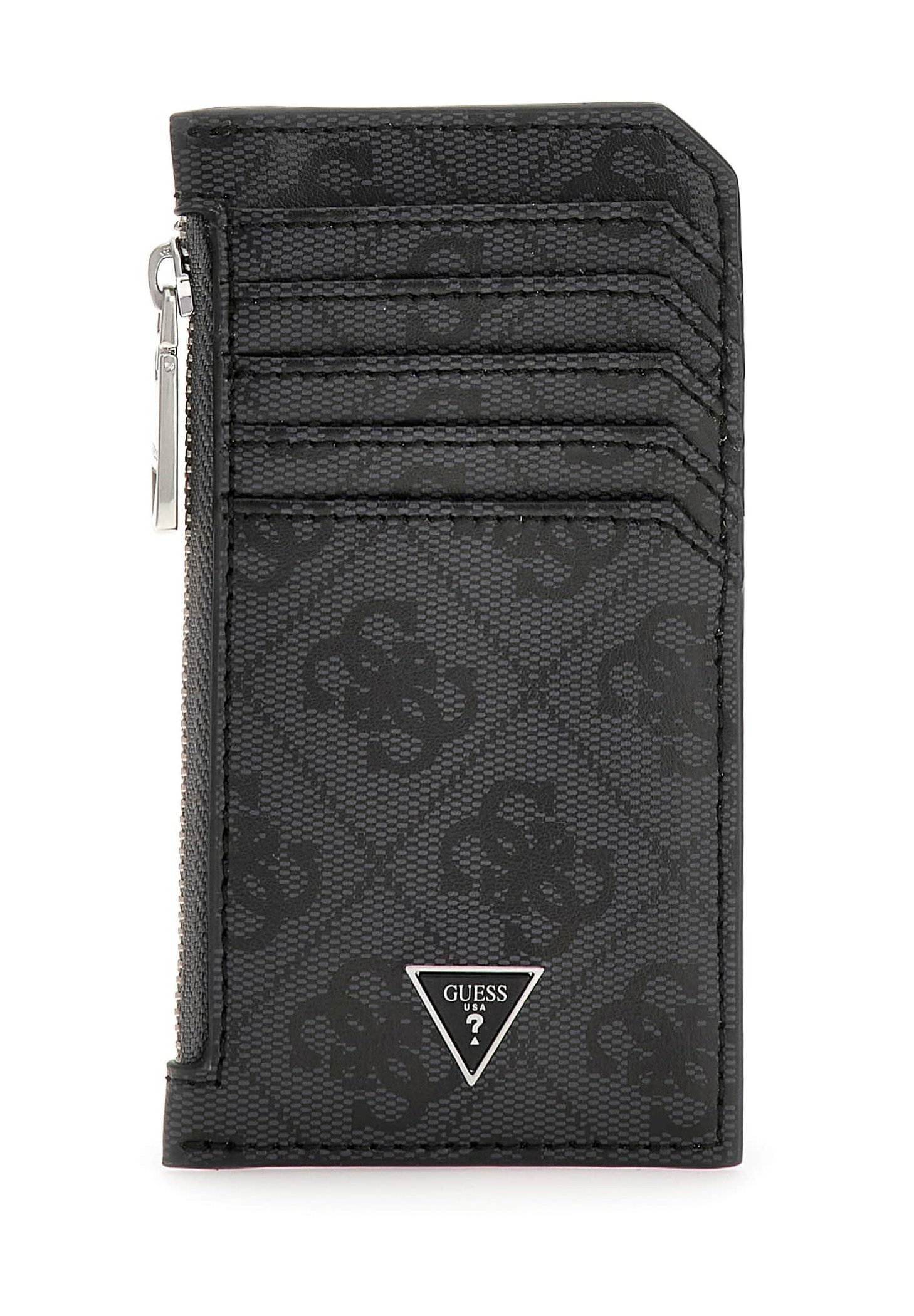 VEZZOLA LTHR CARD CASE W ZPPR - Wallet