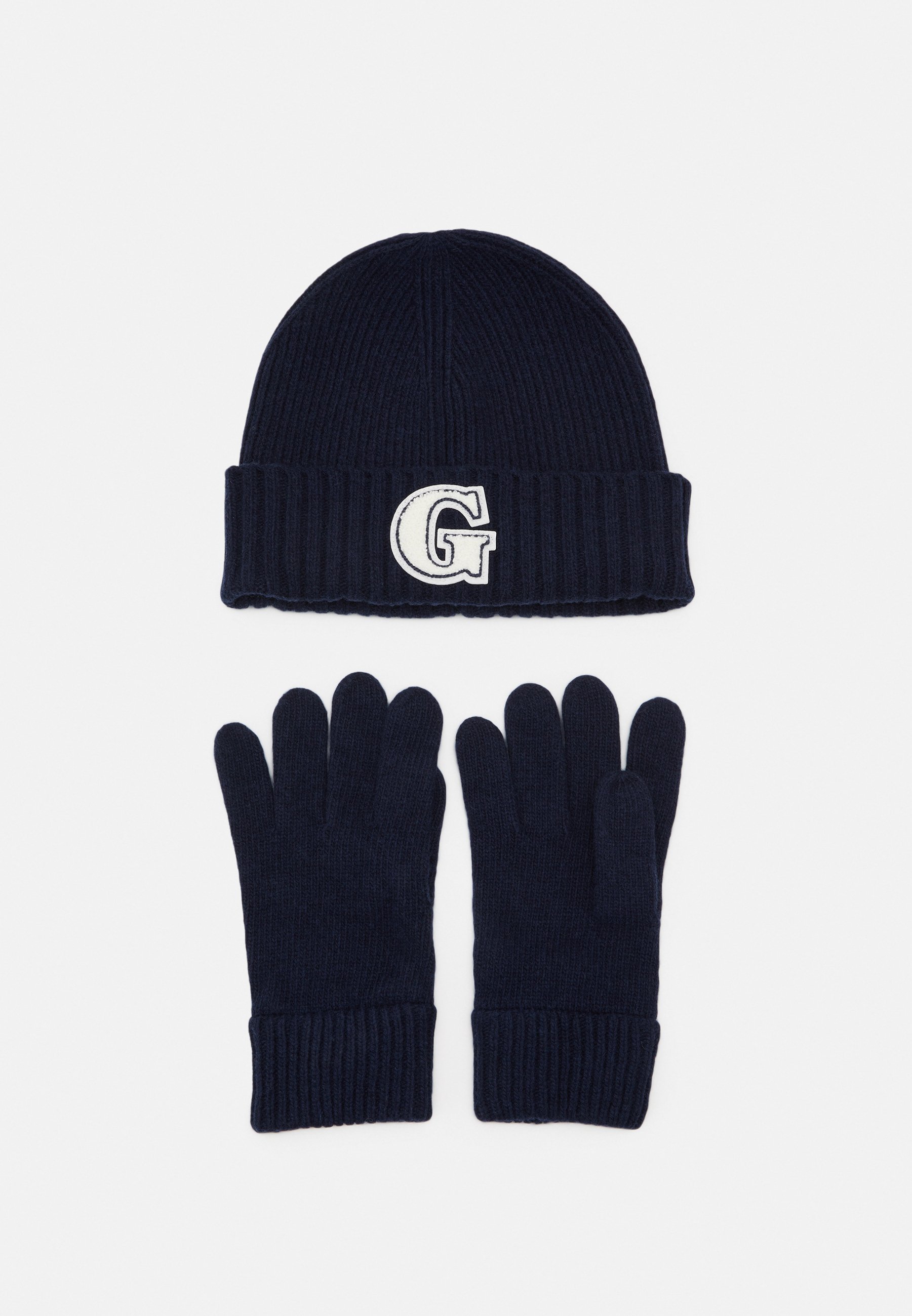 BADGE BEANIE GLOVES GIFT SET UNISEX - Gloves