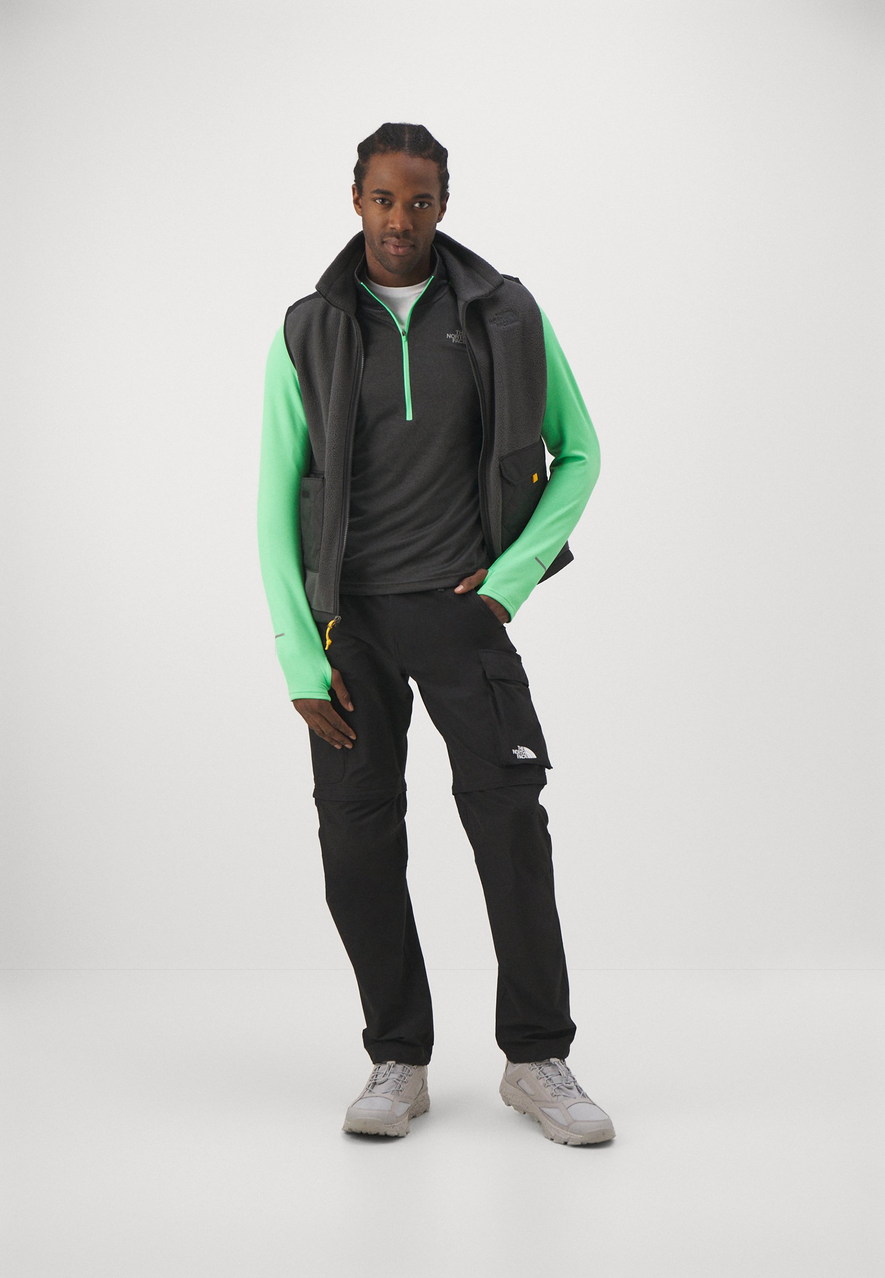 ZIP RUN - Long sleeved top