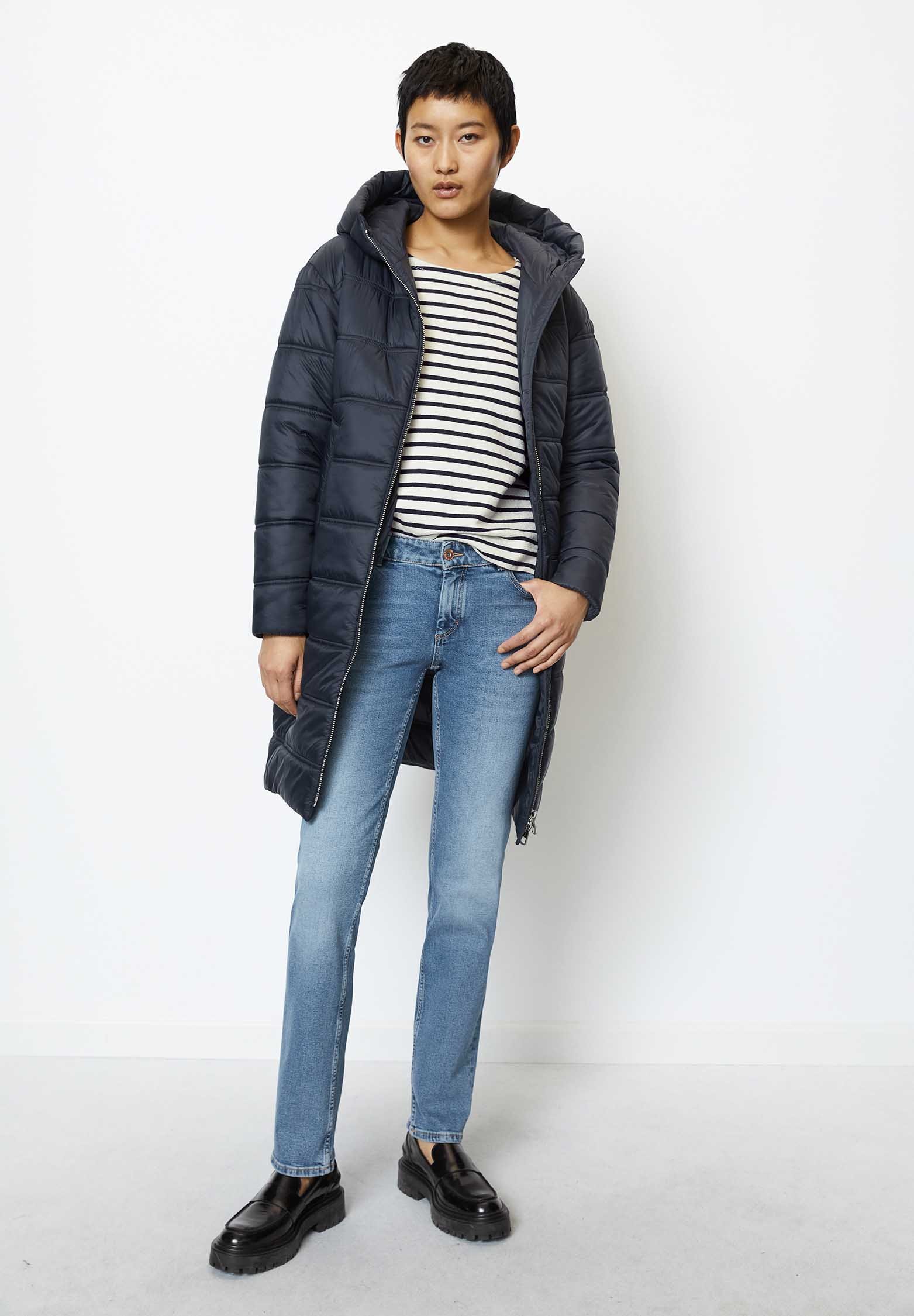 PADDED DOUBLE STITCHING WITH HOOD WELT POCKETS Z - Winter coat