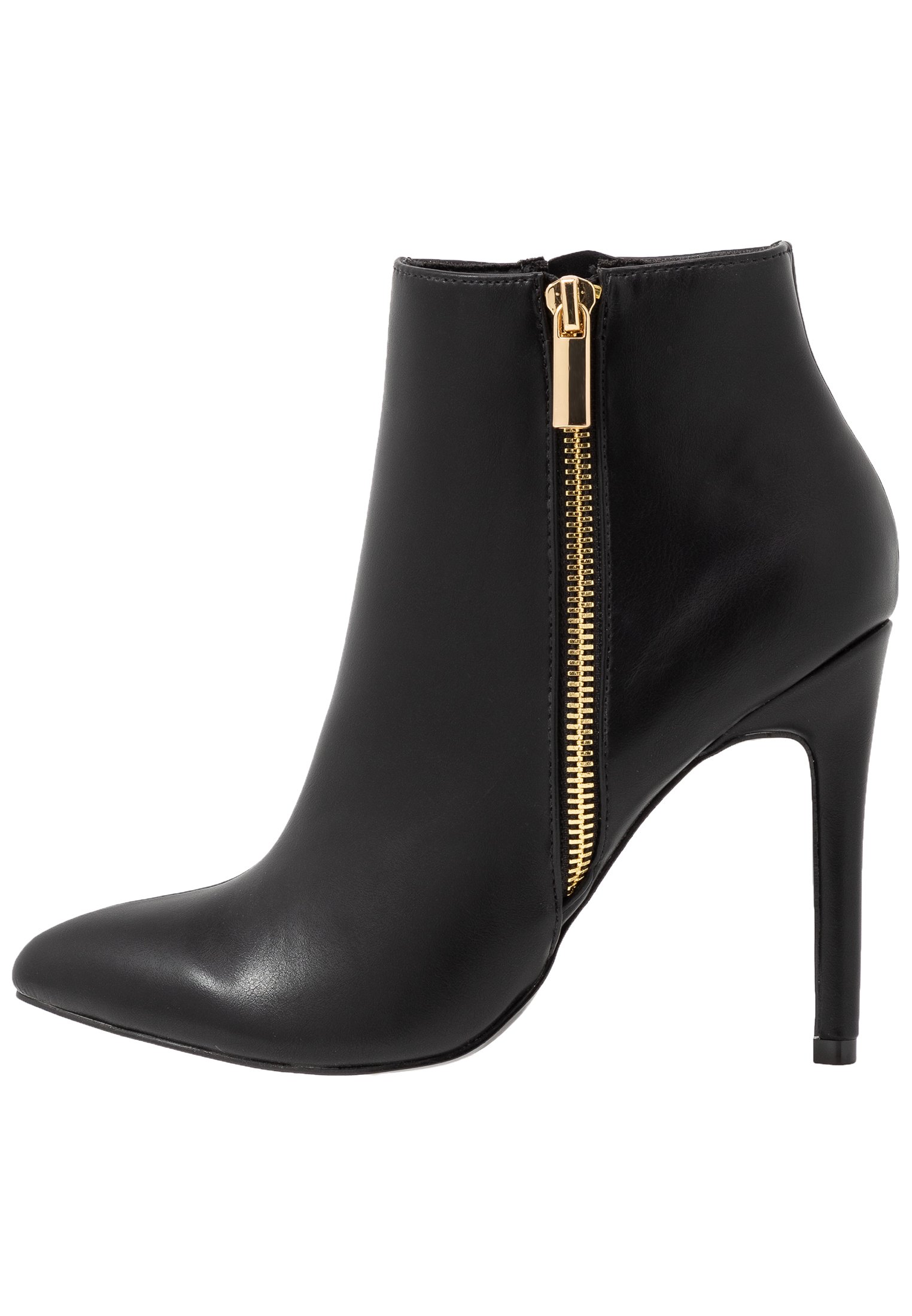 High heeled ankle boots