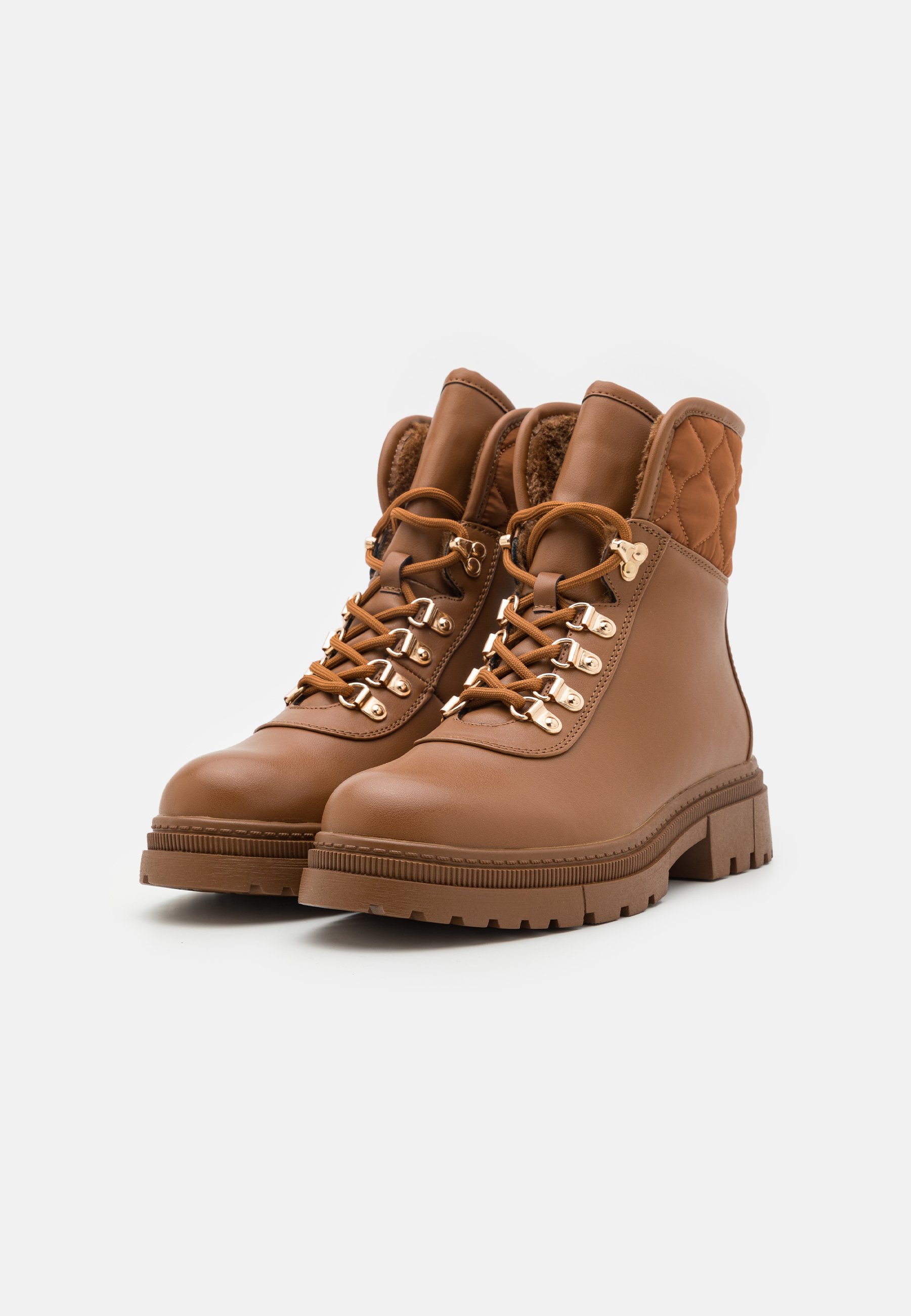 Lace-up ankle boots