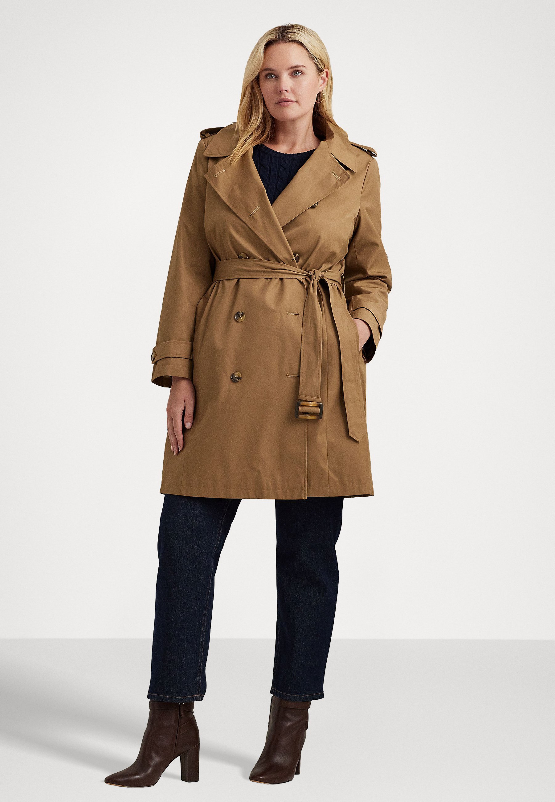LINED COAT - Trenchcoat