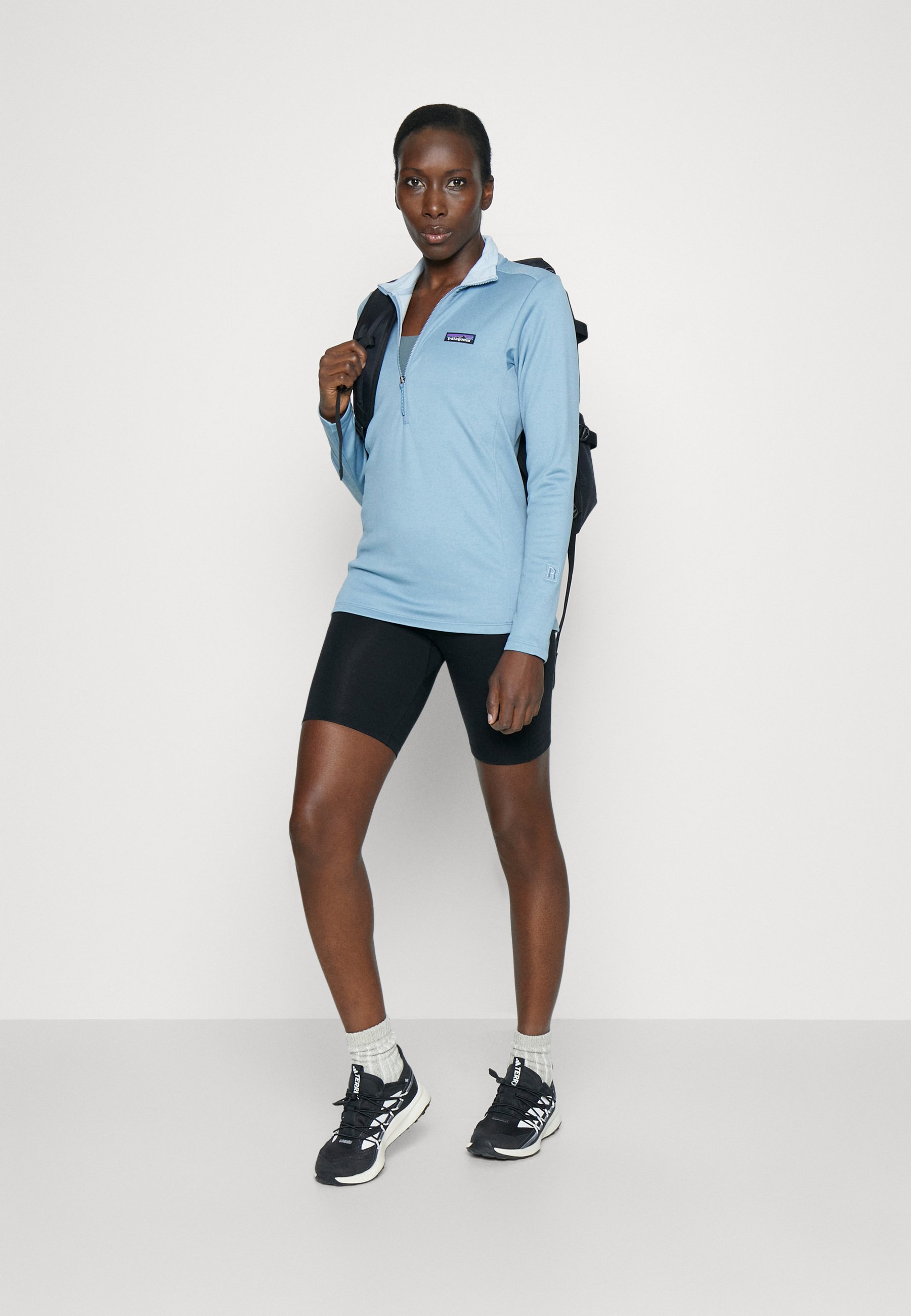 R1 DAILY ZIP NECK - Fleece jumper