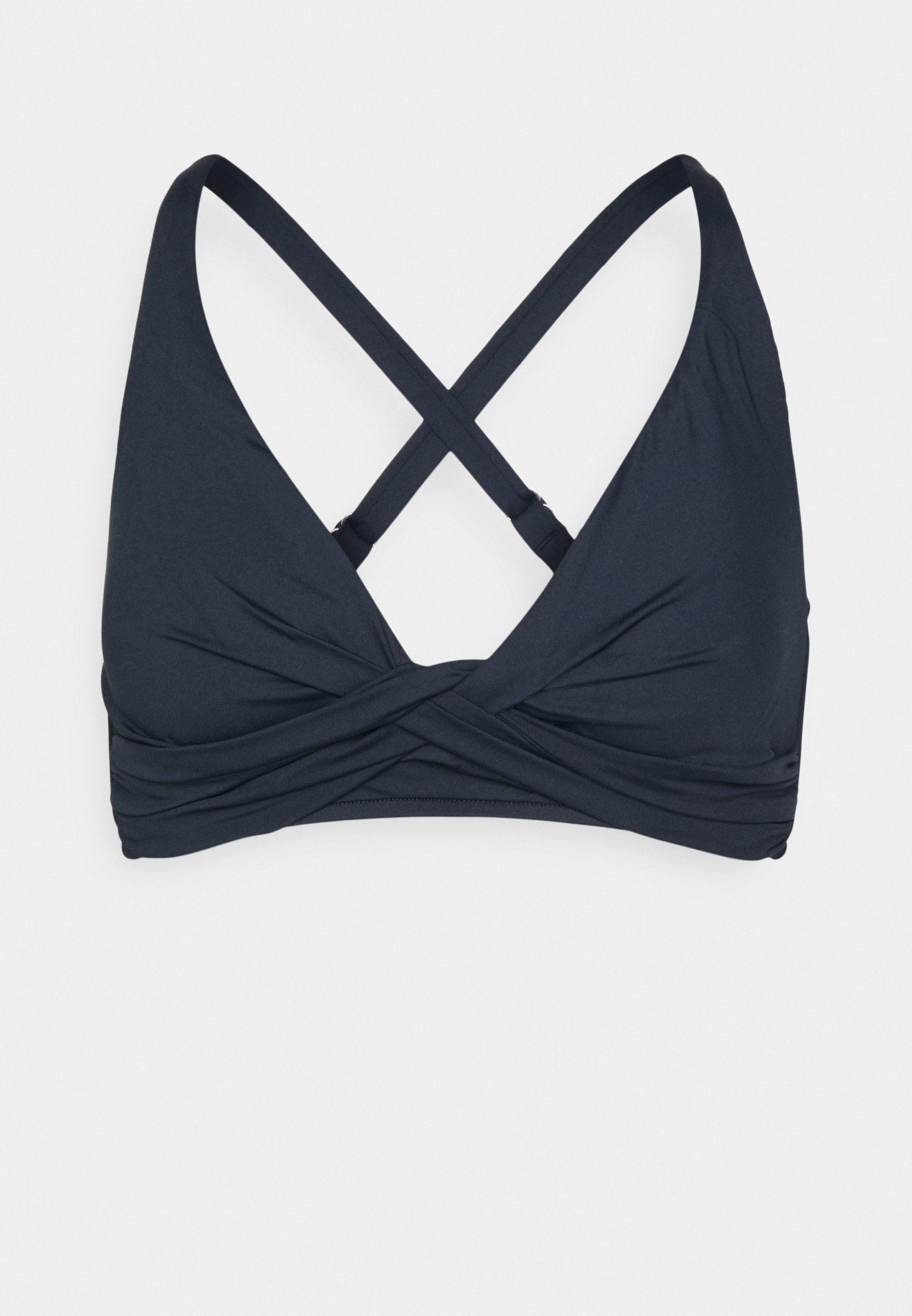 DD BIG CUP COLLECTIVE DOUBLE WRAP FRONT BRA - Bikini top