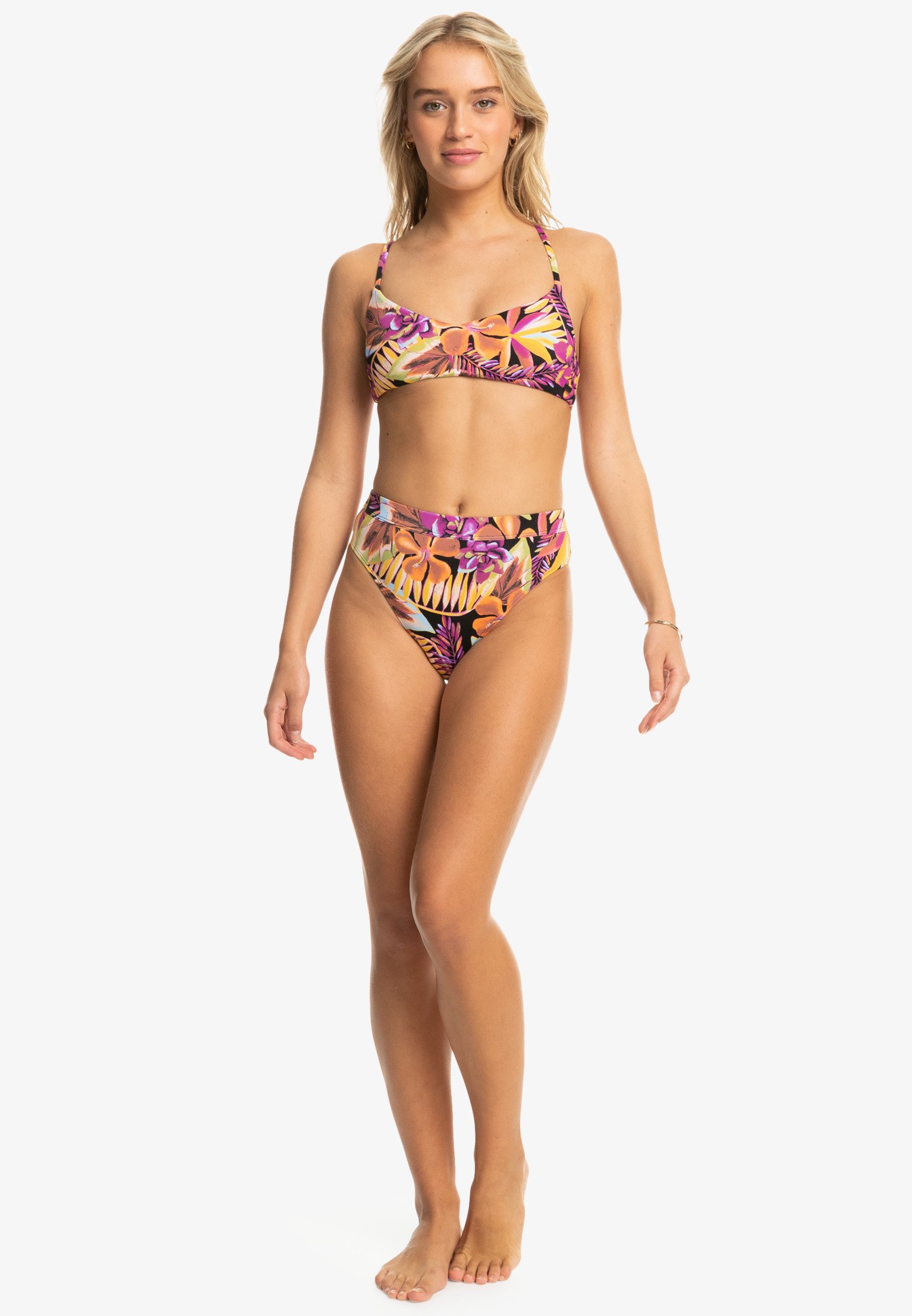 PRINTED CLASSICS - BRALETTE - Bikini top