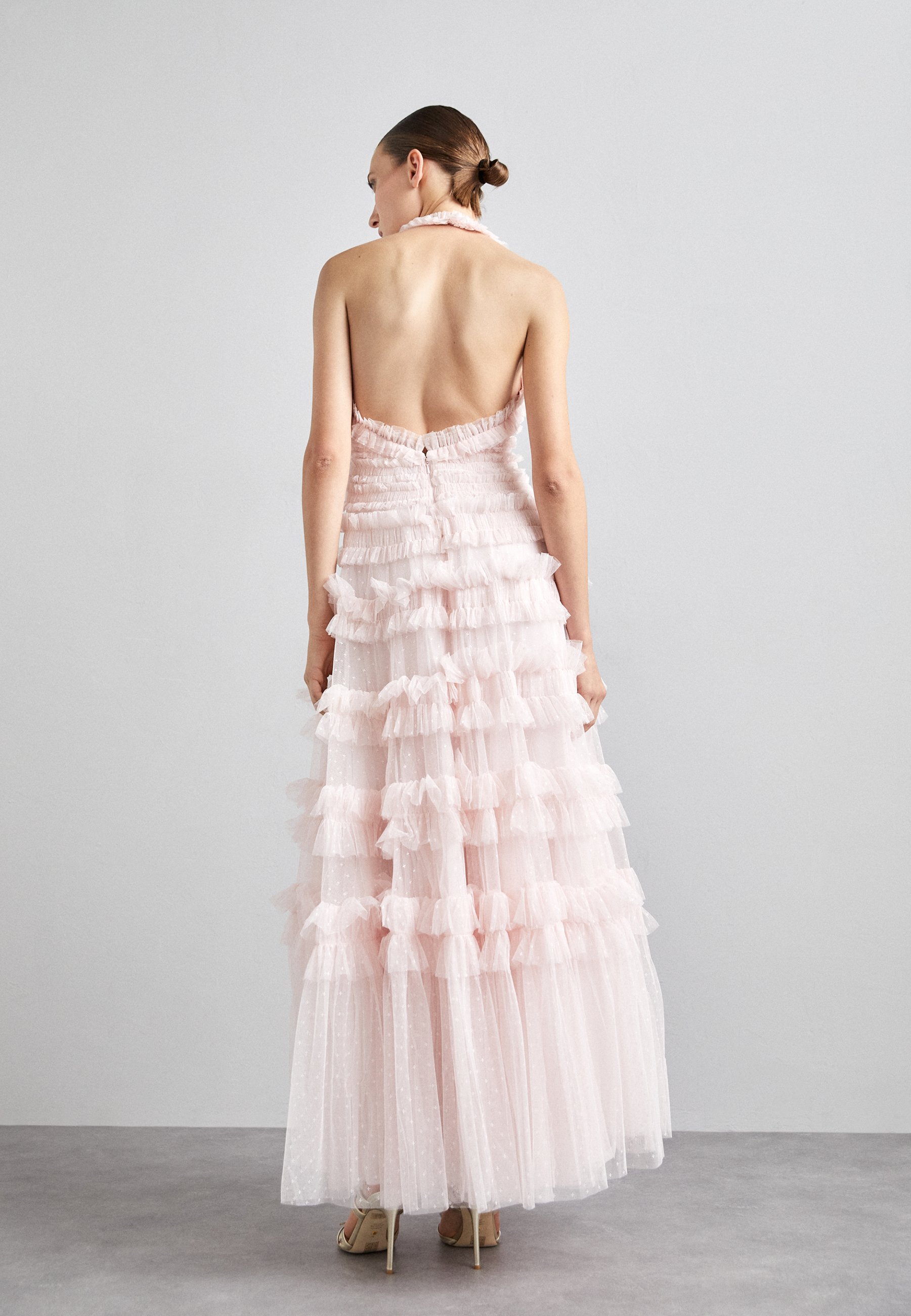 LISETTE RUFFLE HALTER NECK GOWN - Occasion wear