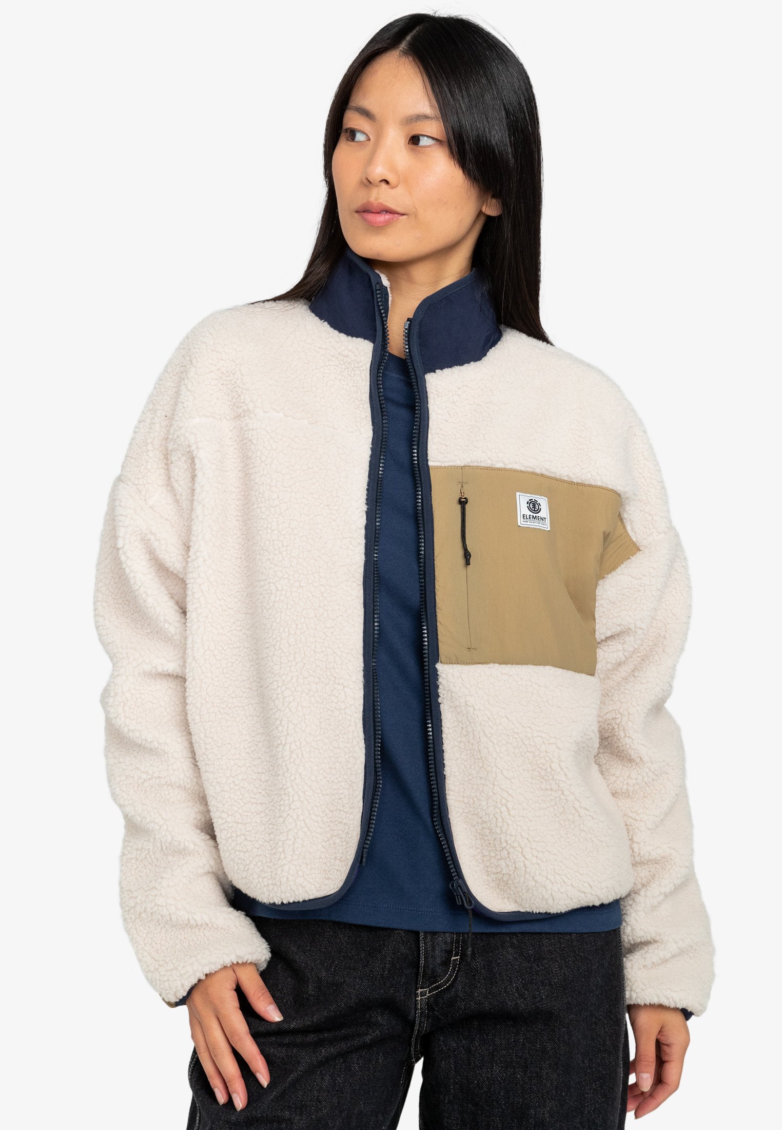 OAK - GIACCA IN SHERPA - DONNA - Fleece jacket