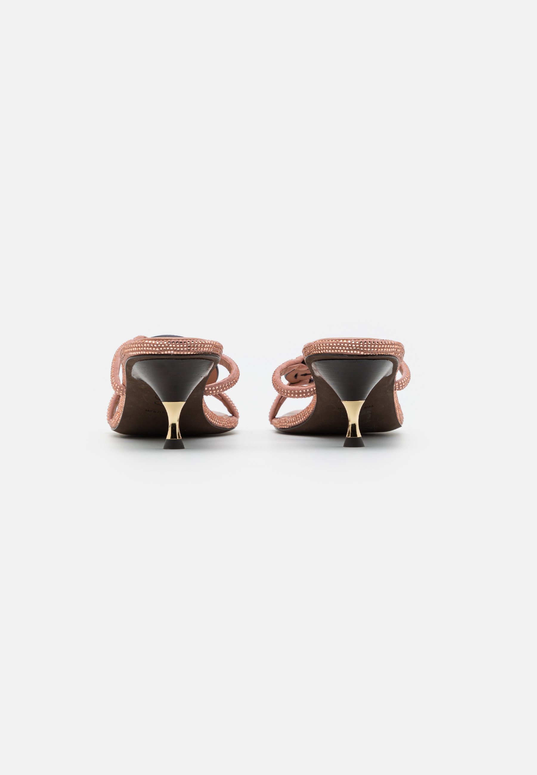 PAVE GEO BOMBE MILLER LOW HEEL - Heeled mules