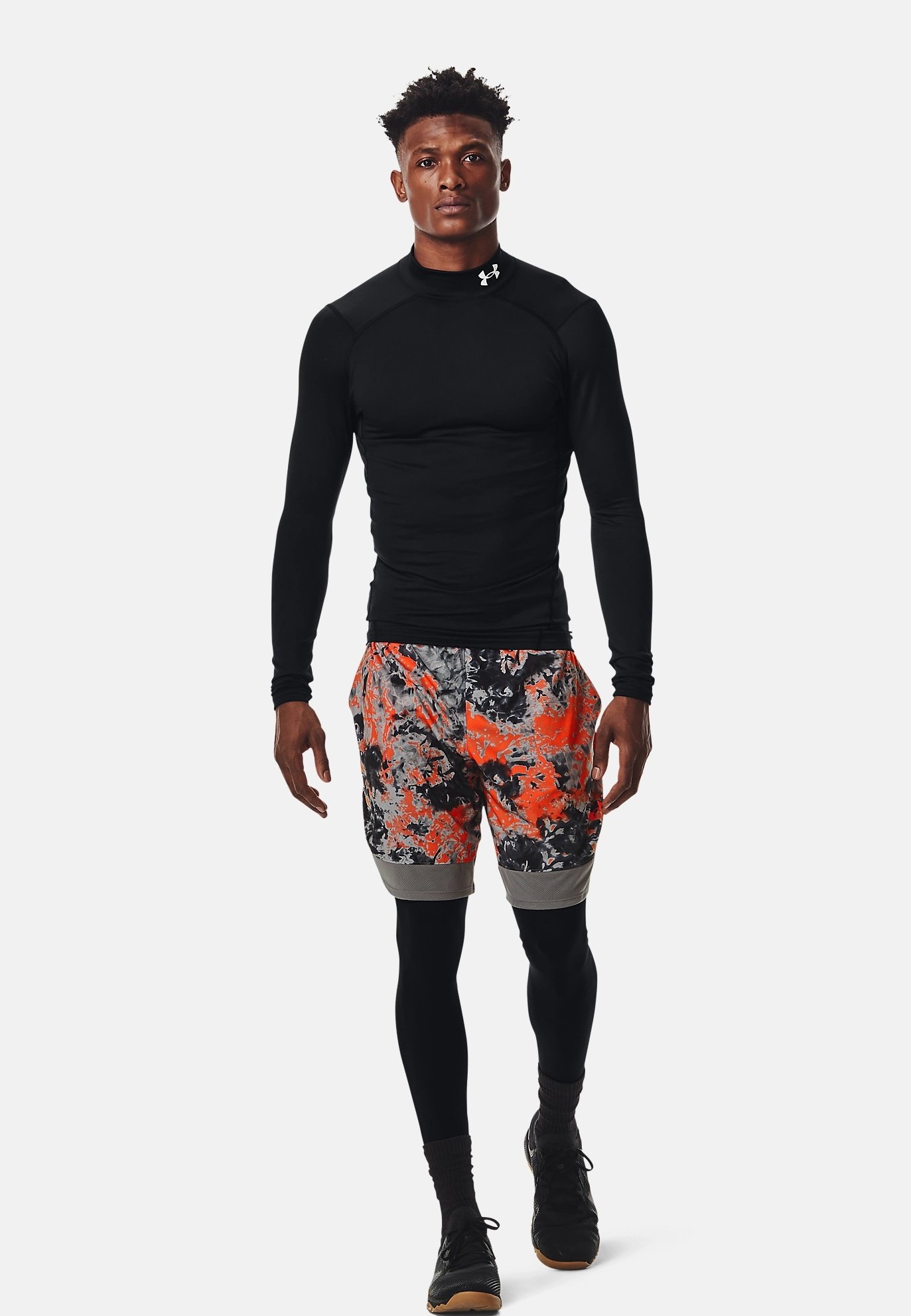 UA CG ARMOUR COMP MOCK COLD GEAR - Long sleeved top