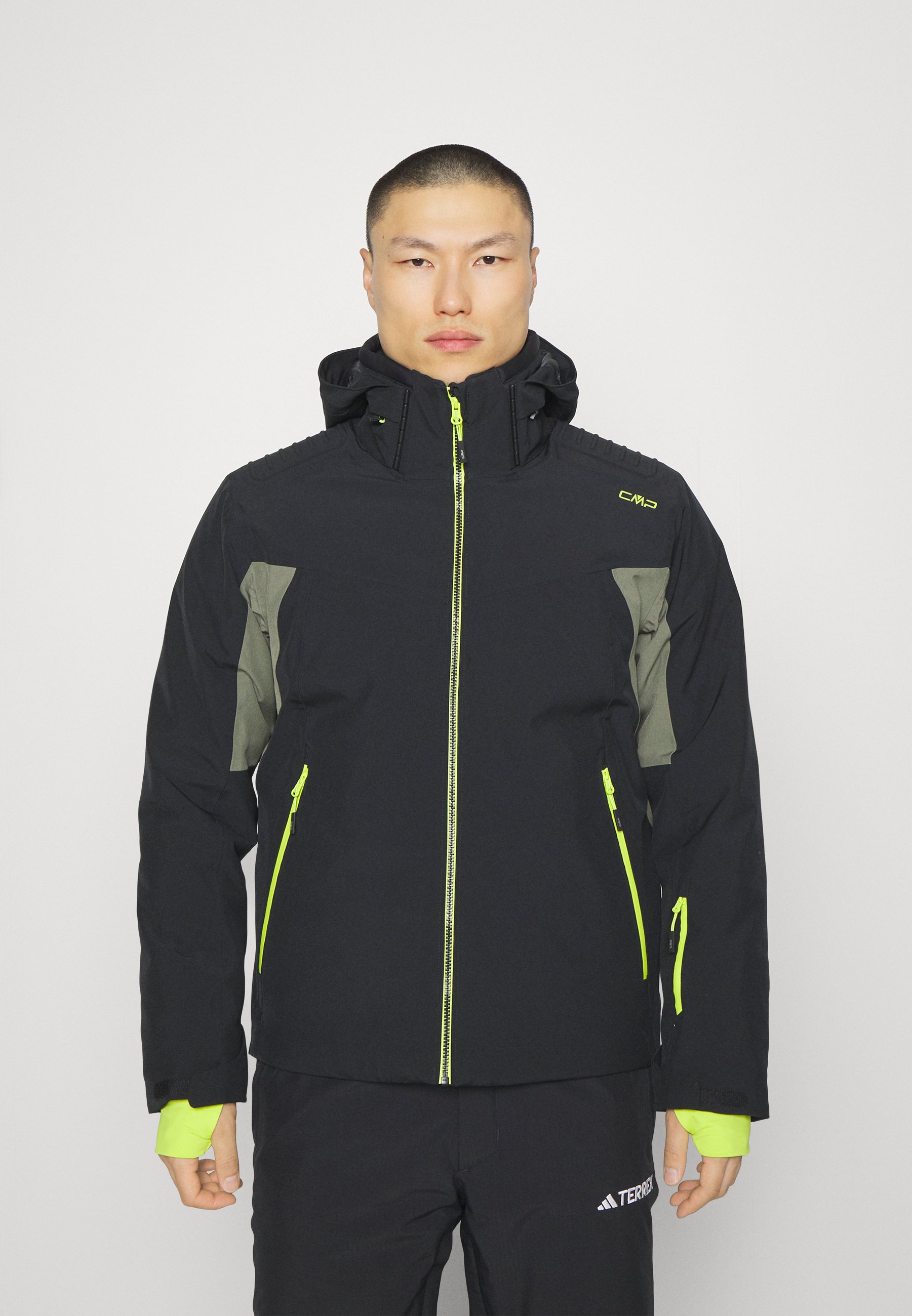 MAN JACKET ZIP HOOD - Ski jacket