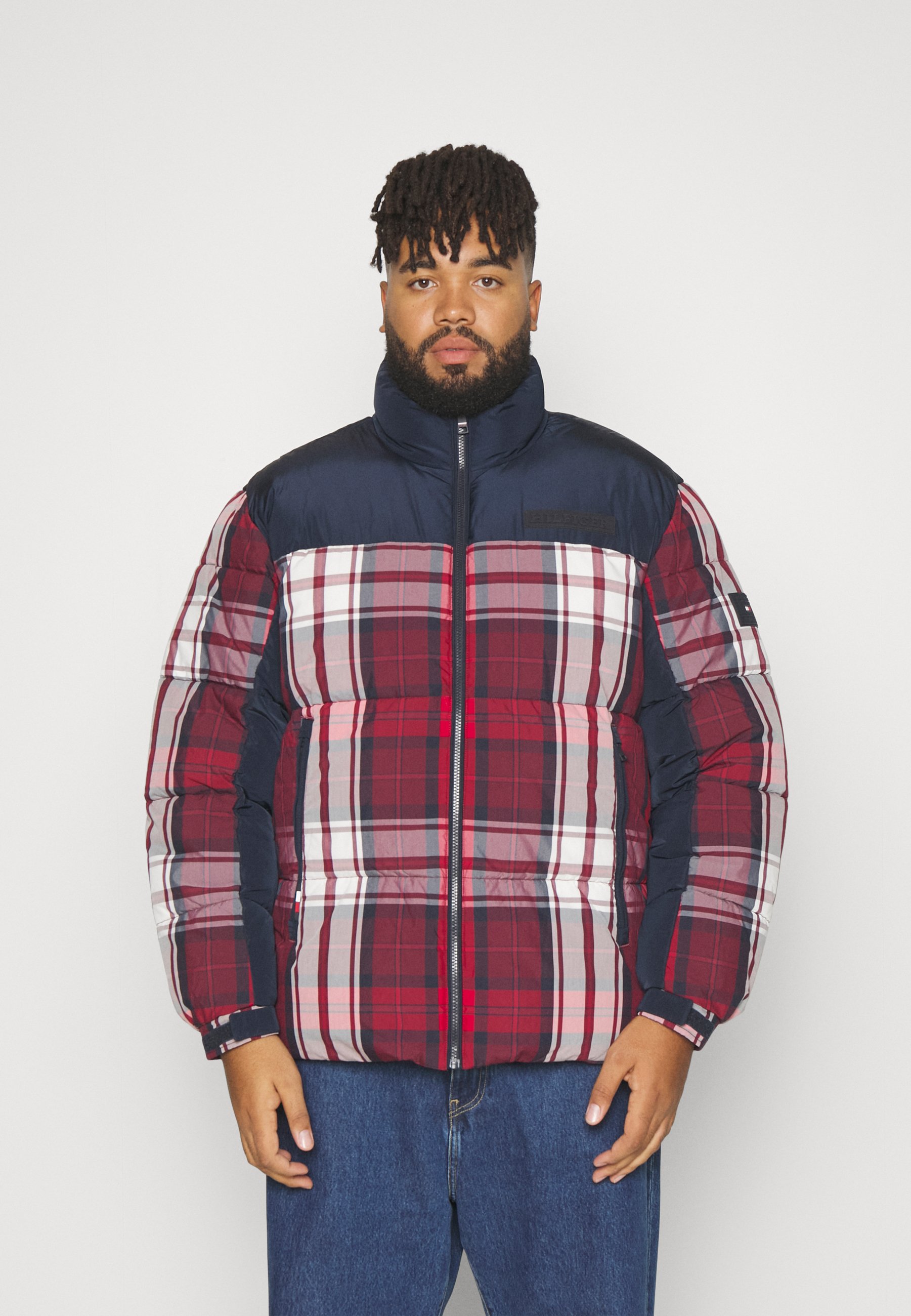 CHECK PUFFER JACKET - Winter jacket