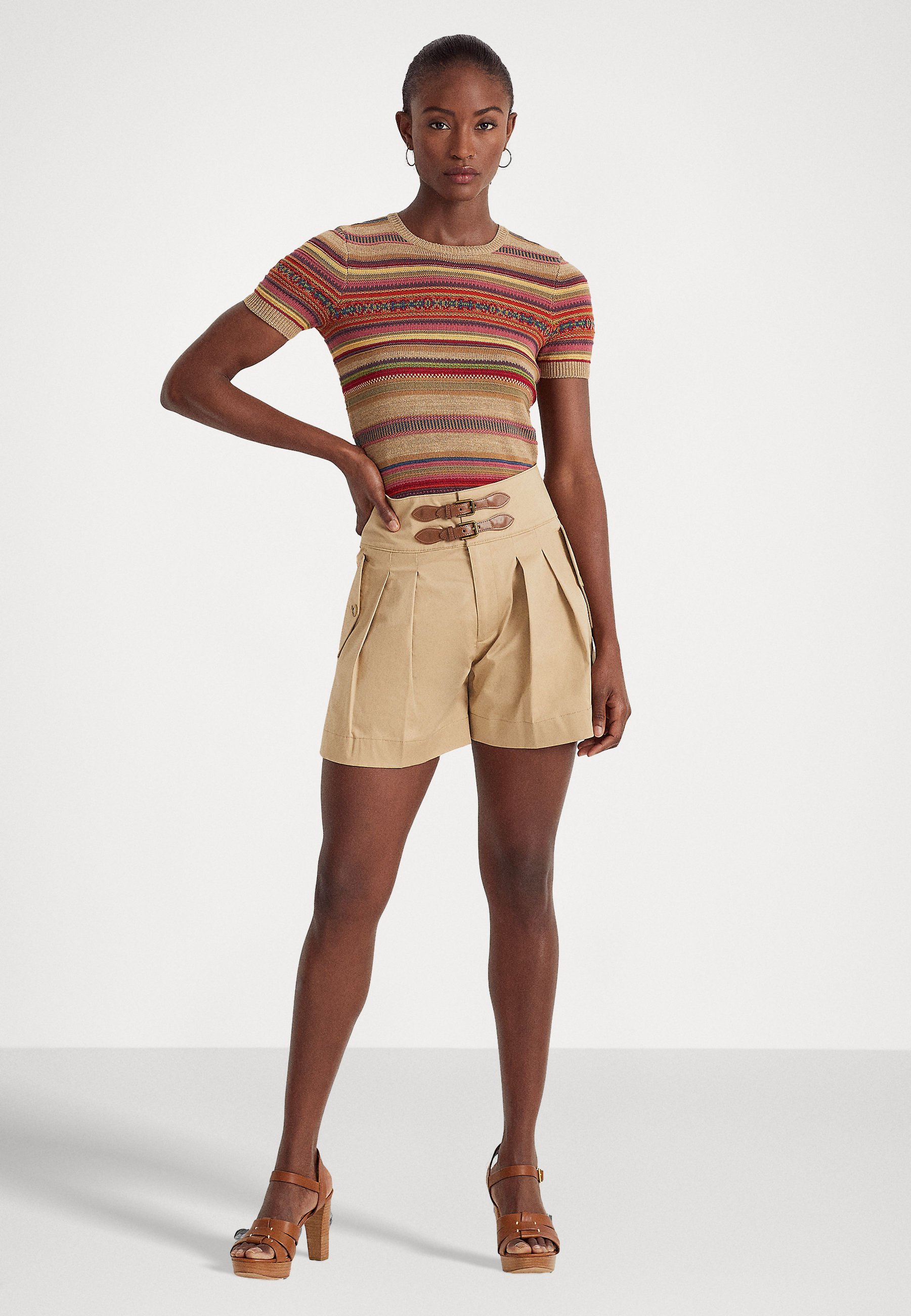 ARACELI FLAT FRONT - Shorts