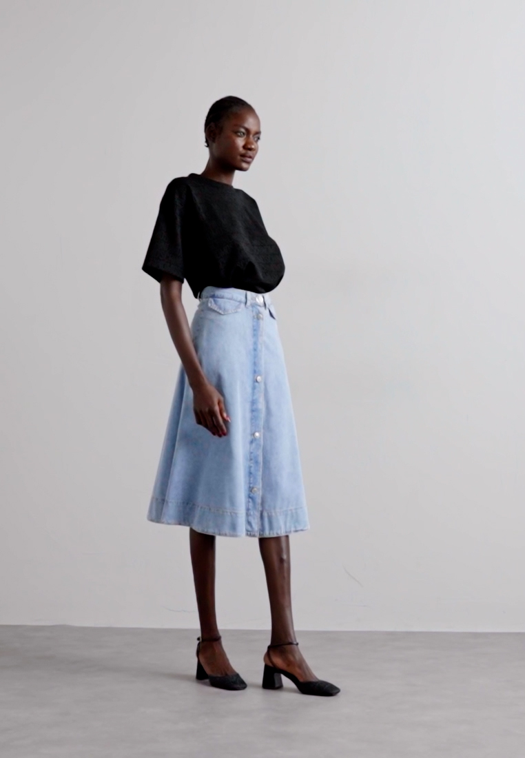 SKIRT - Denim skirt