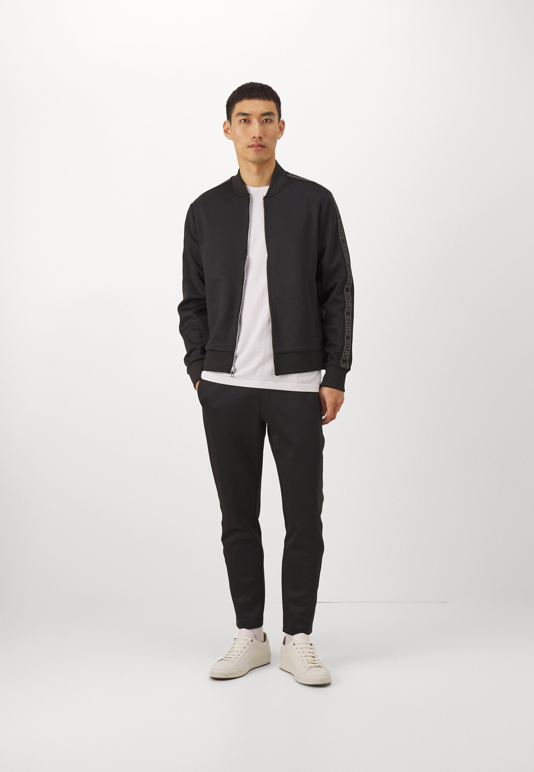 SHINY LOGO TAPE - Bomber Jacket