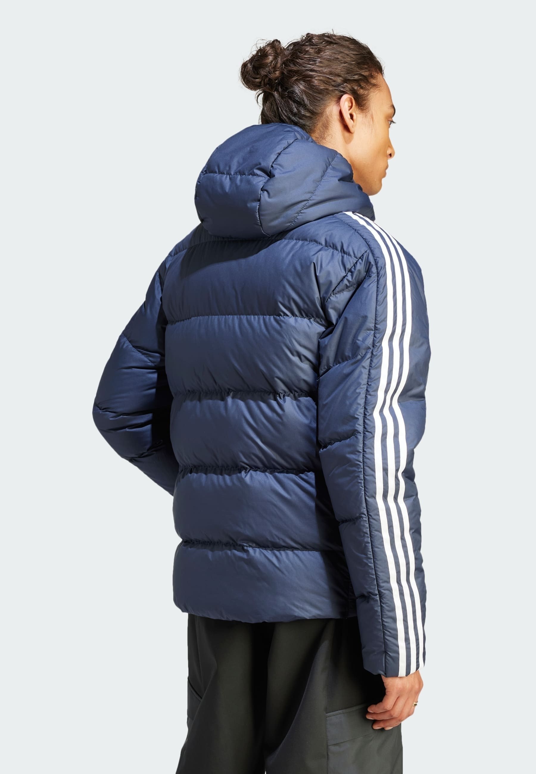 ESSENTIALS 3-STRIPES MID - Down jacket