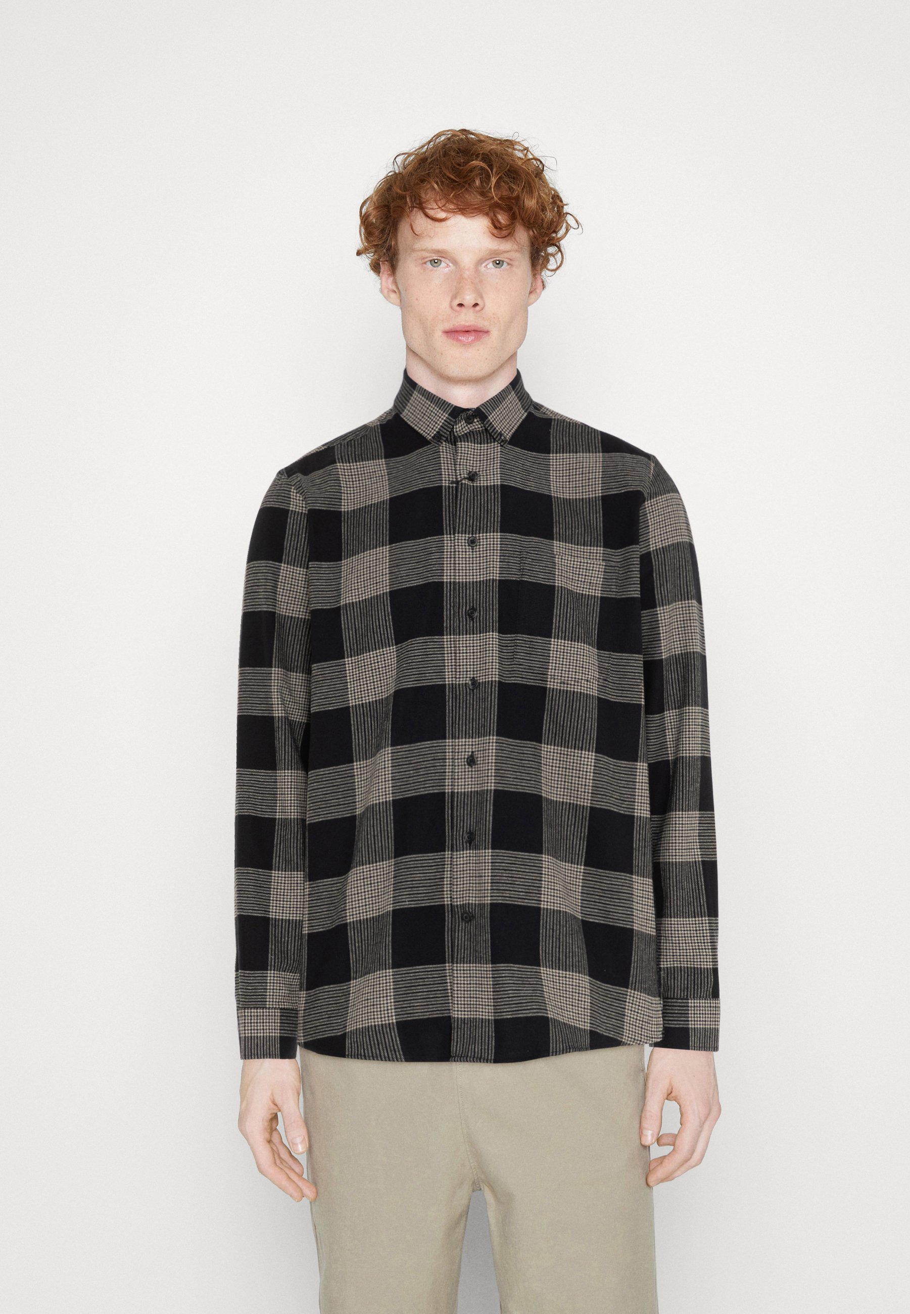 CHECKED LS - Shirt