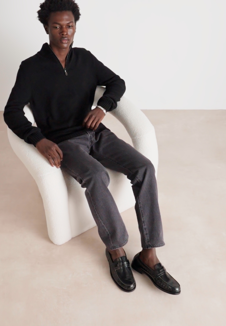 SAMMY HIGH SHINE LOAFER - Slip-ons
