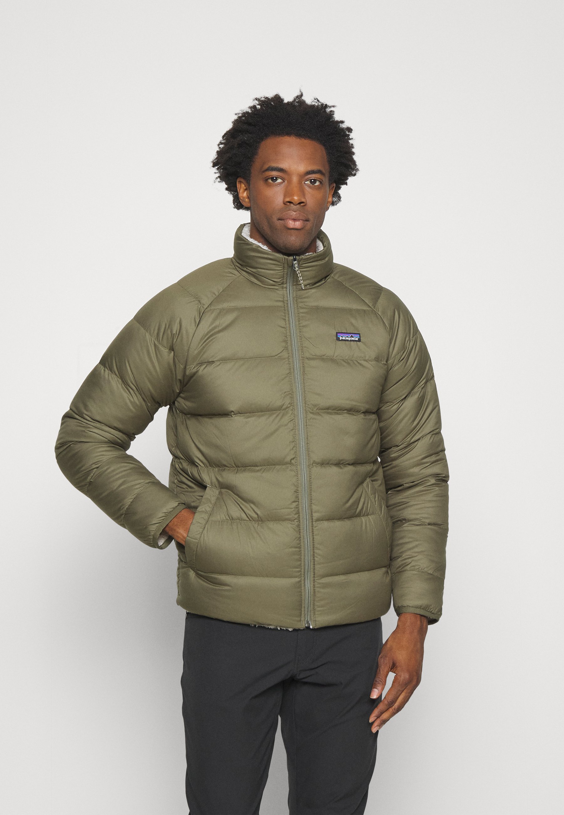 REVERSIBLE SILENT - Down jacket