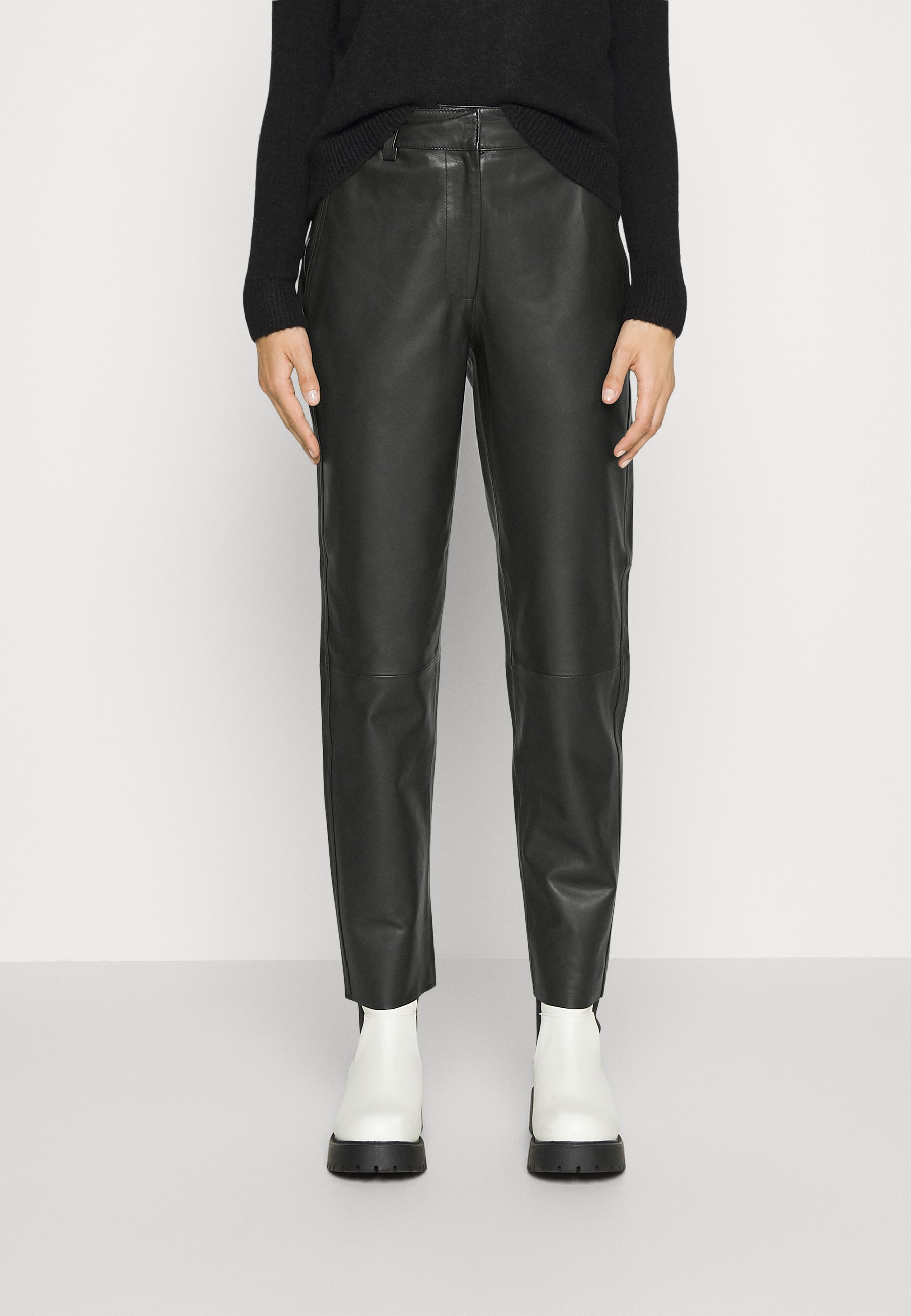 SLFMARIE - Leather trousers