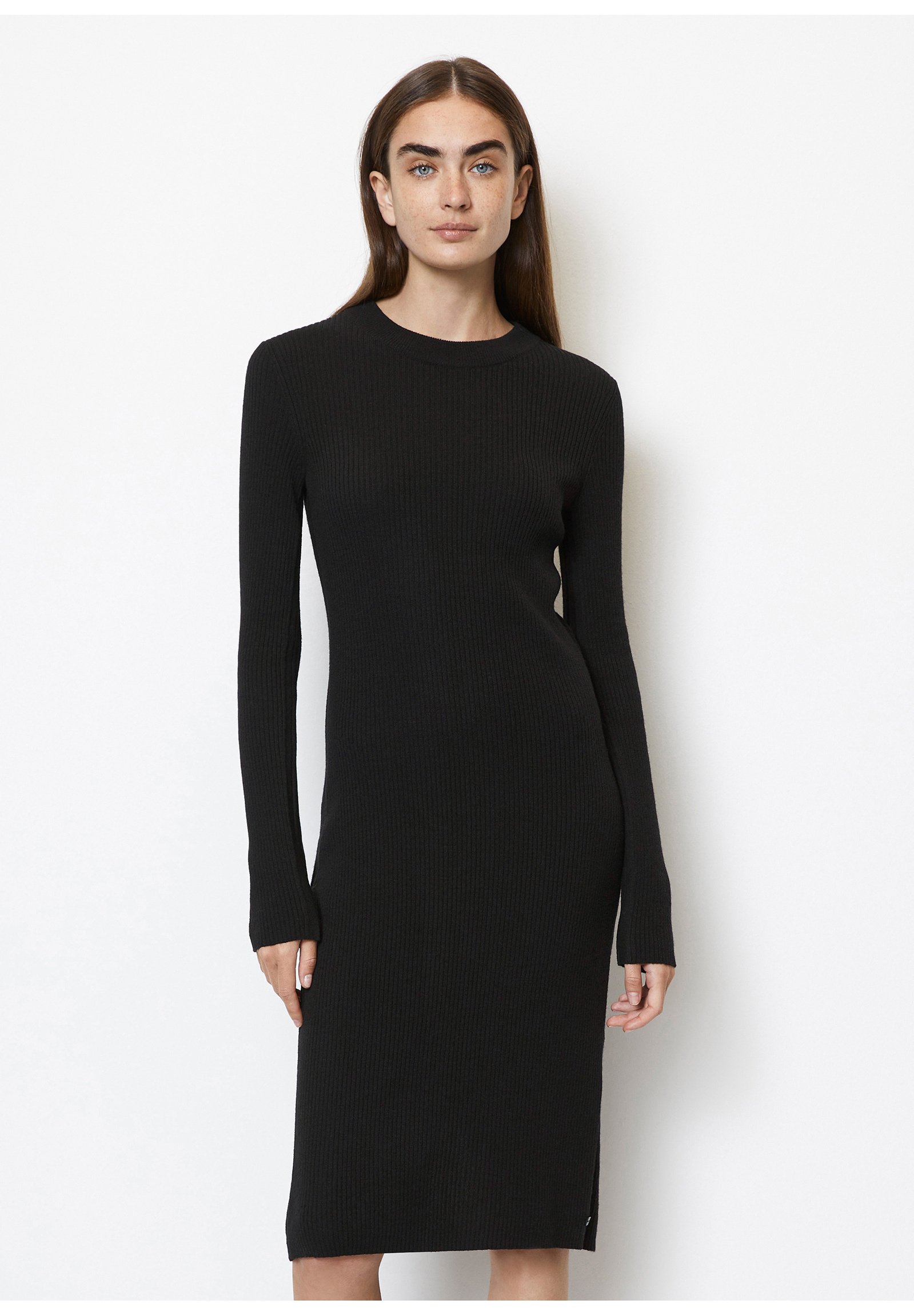 CREW NECK STRUCTURE - Jumper dress