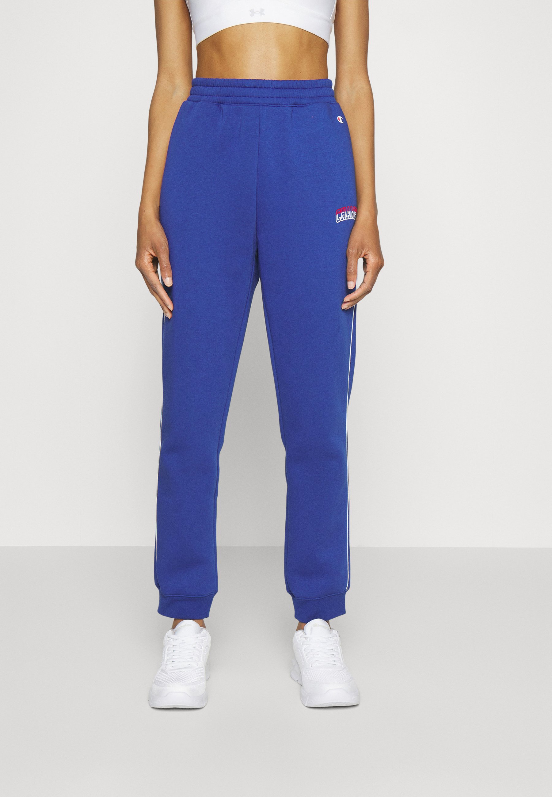 COLOR PUNCH RIB CUFF PANTS - Tracksuit bottoms