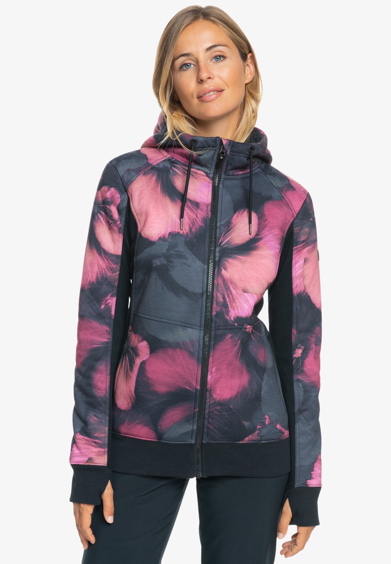 FROST PRINTED - FUNKTIONS - Zip-up sweatshirt