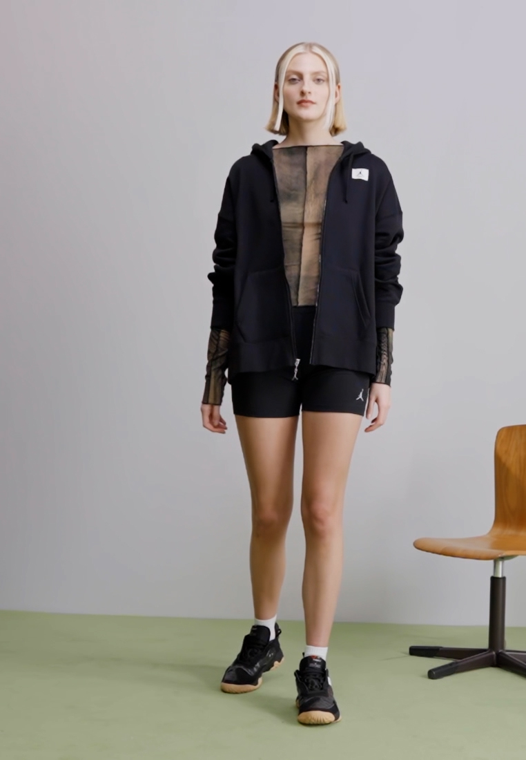 Zip-up sweatshirt