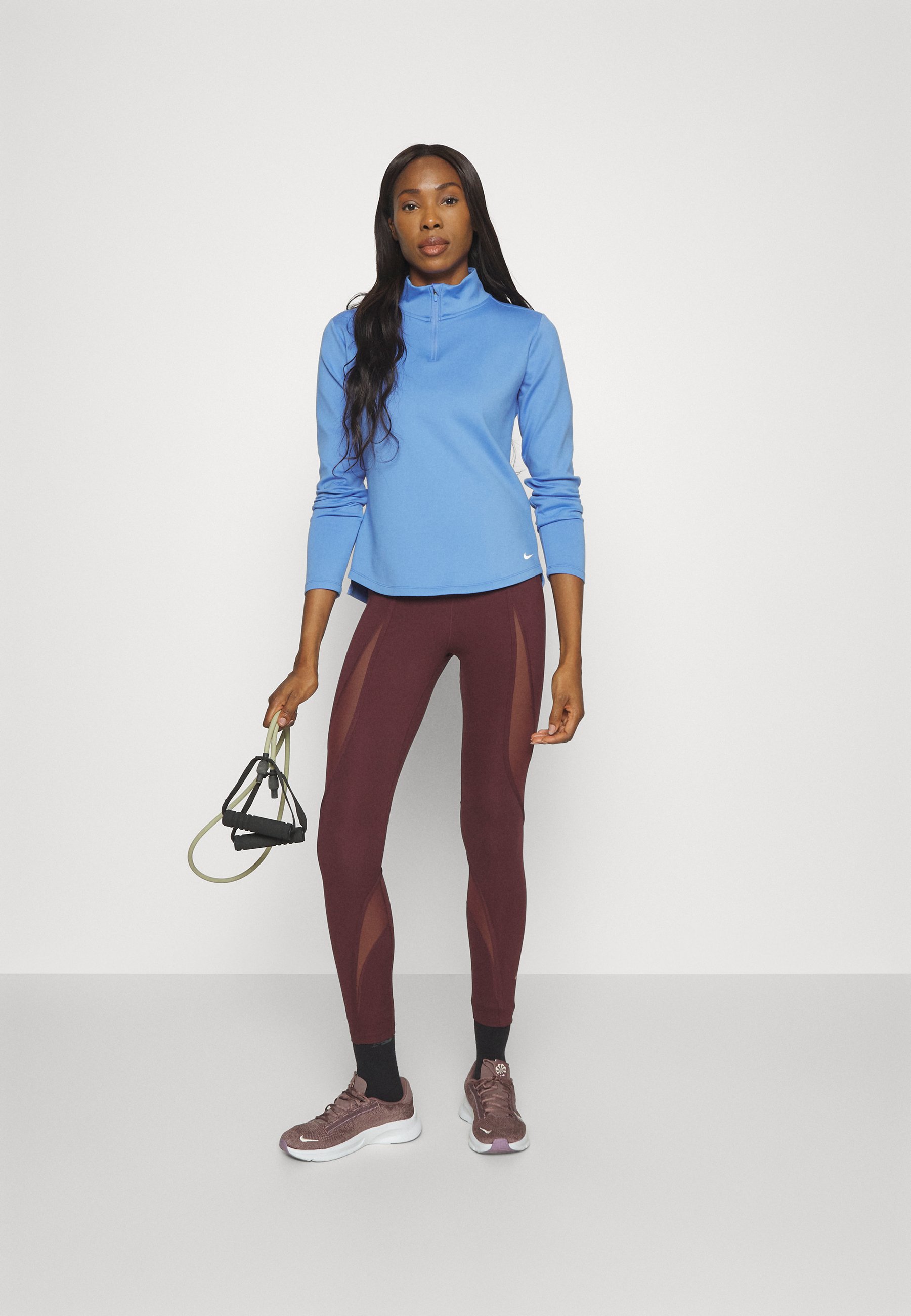 ONE HALF ZIP - Long sleeved top