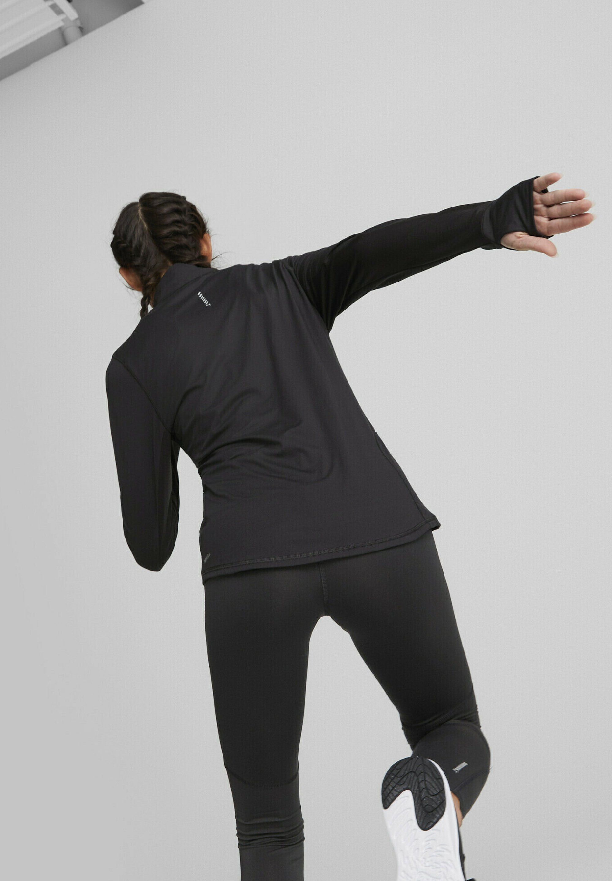 RUN FAVORITE 1/4 ZIP W - Sweatshirt