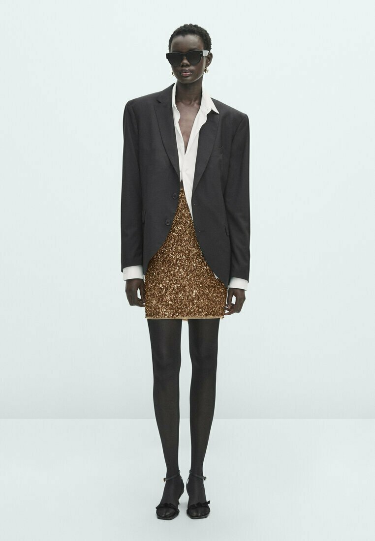 SEQUINNED - Mini skirt