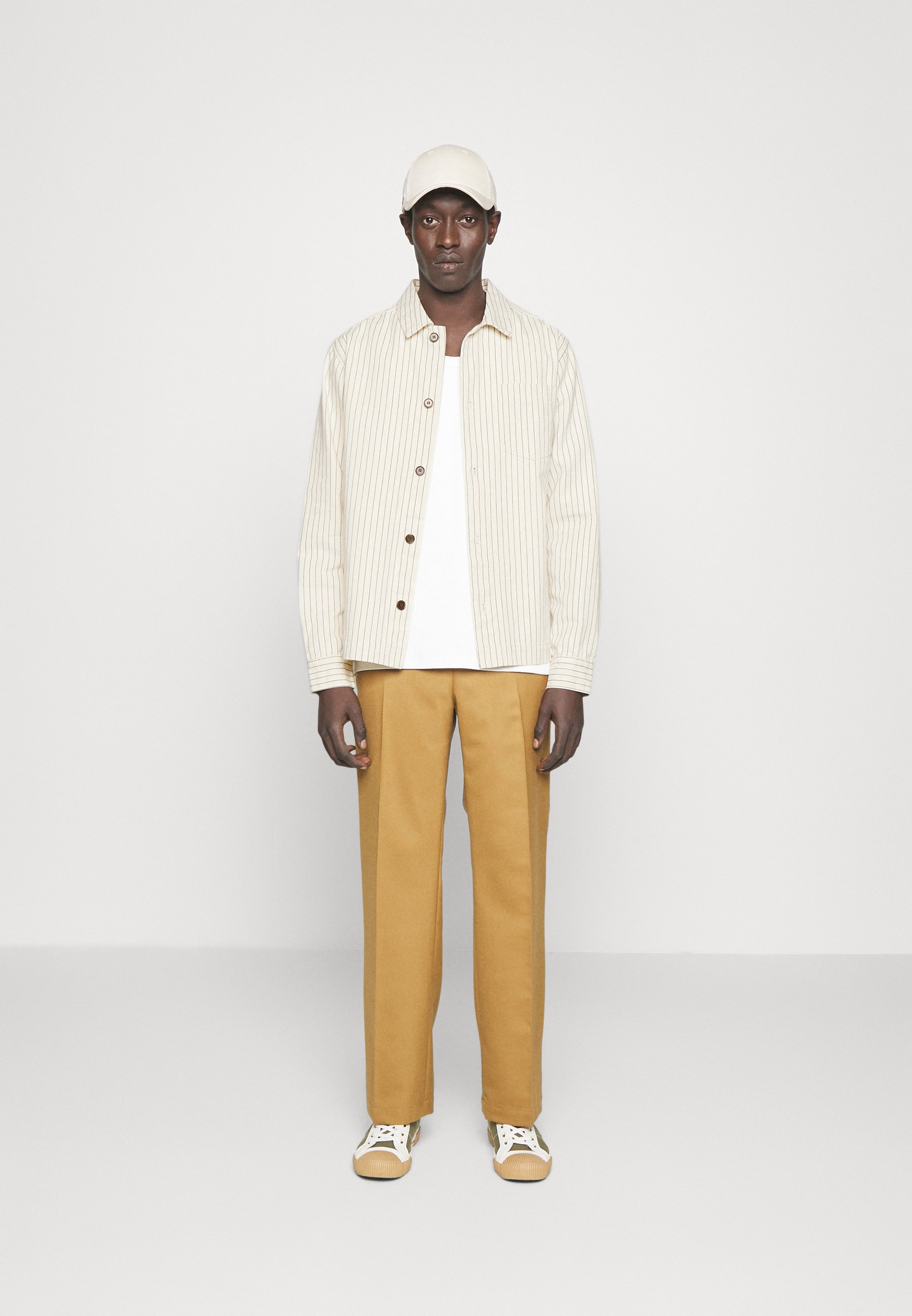 LAYTON STRIPE HYBRID SHIRT - Summer jacket