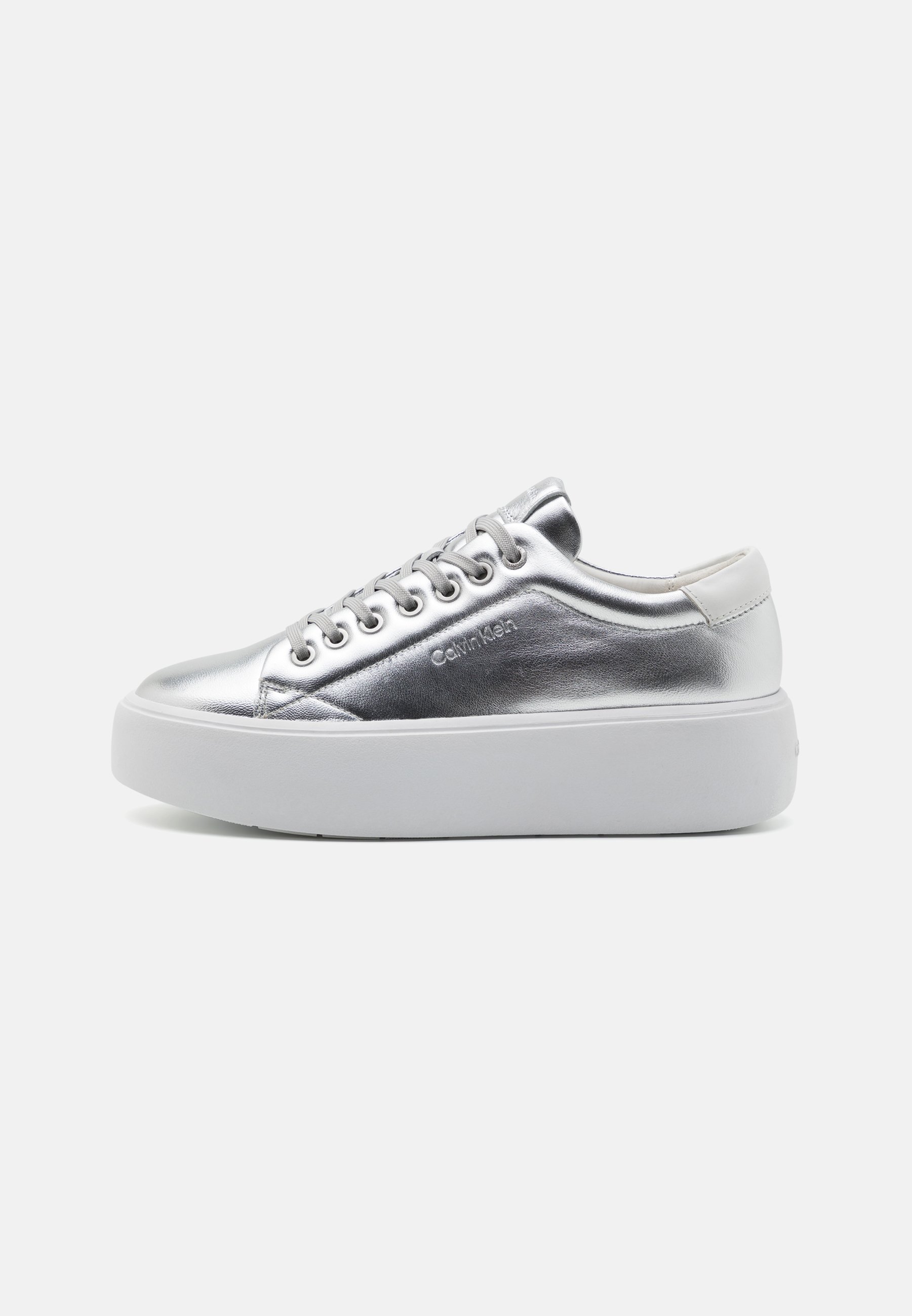 BUBBLE CUPSOLE LACE UP METALLIC - Trainers