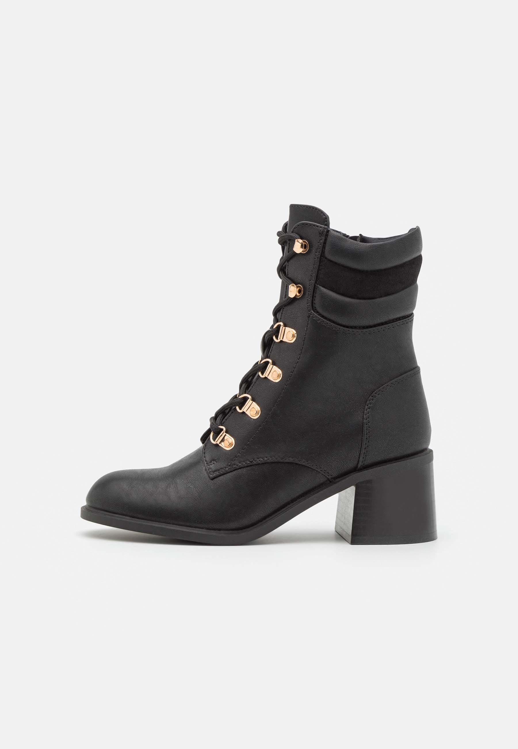 Lace-up ankle boots