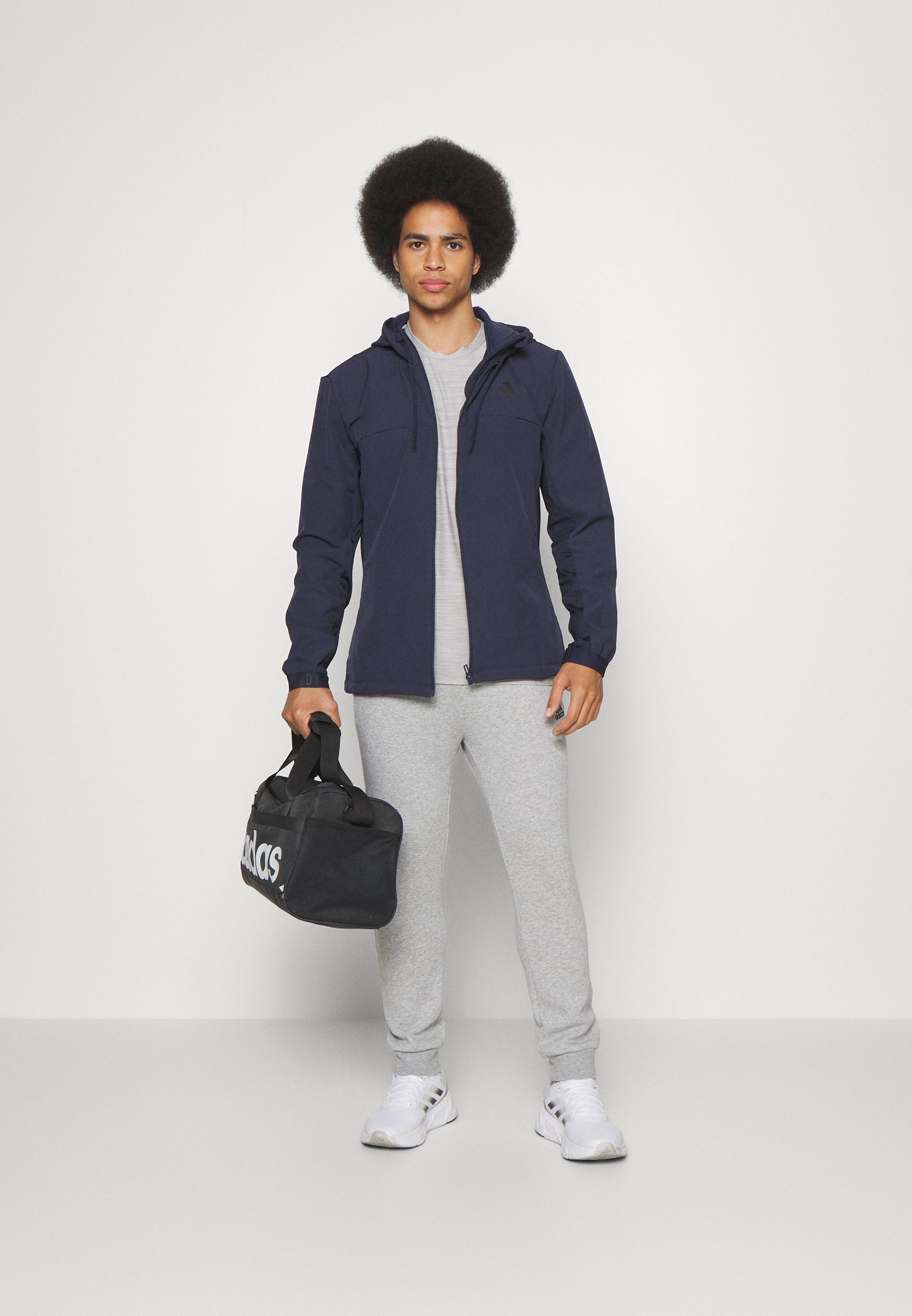 COOL READY WORKOUT FULL ZIP HOODIE - Fleece jacket