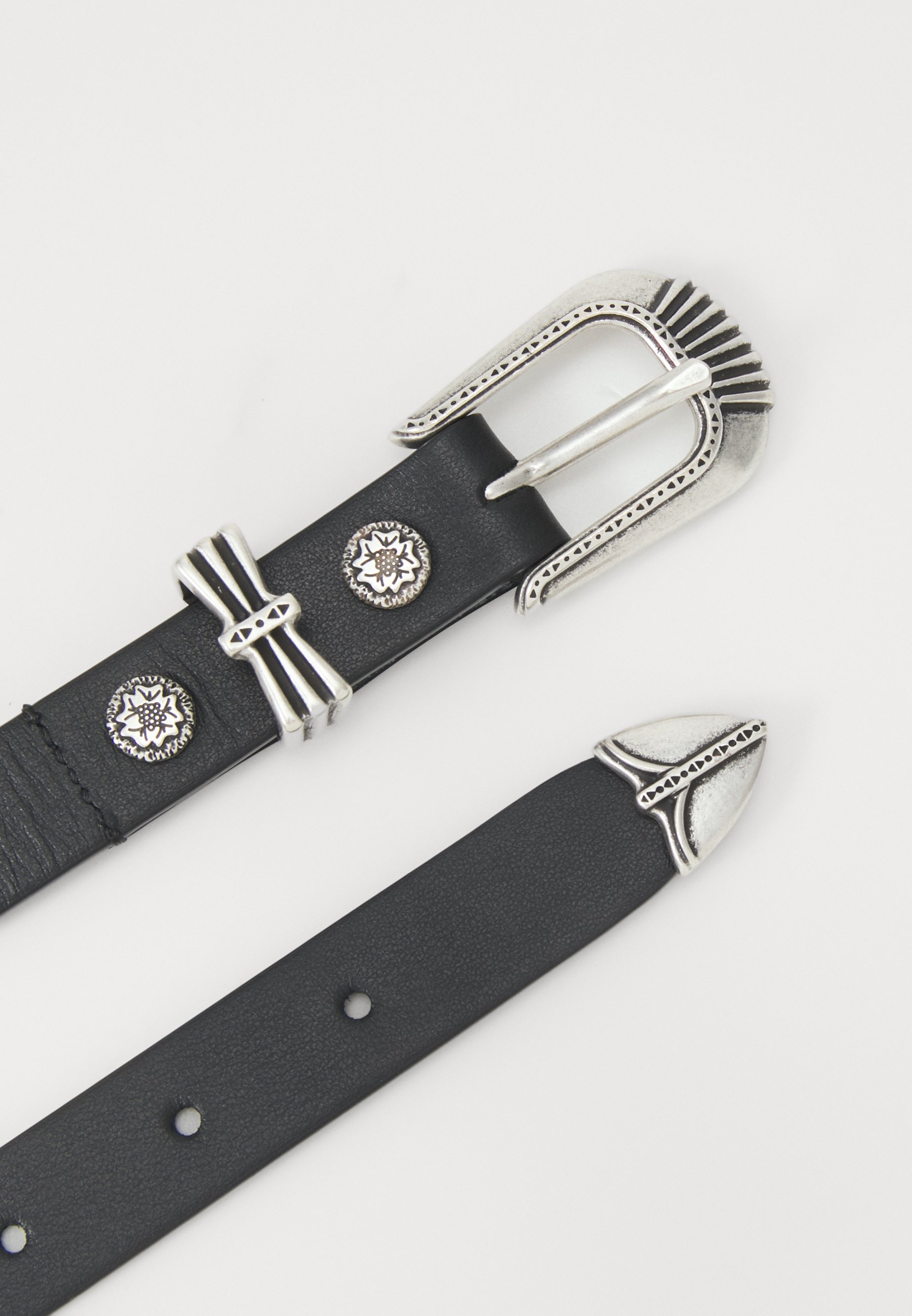 CEINTURE EN TAILLE HAUTE FINE AVEC DES PIECES - Belt