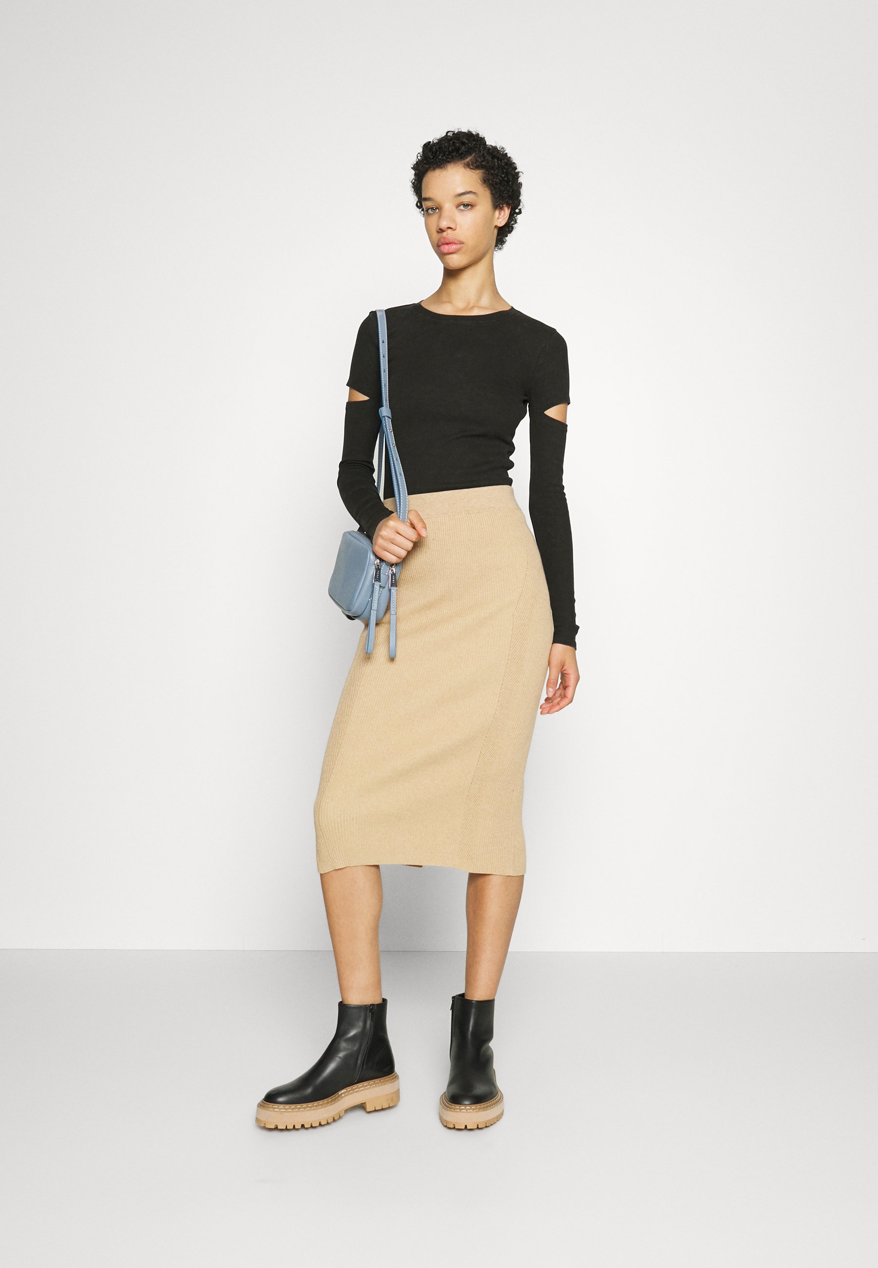 MIDI SKIRT - Pencil skirt
