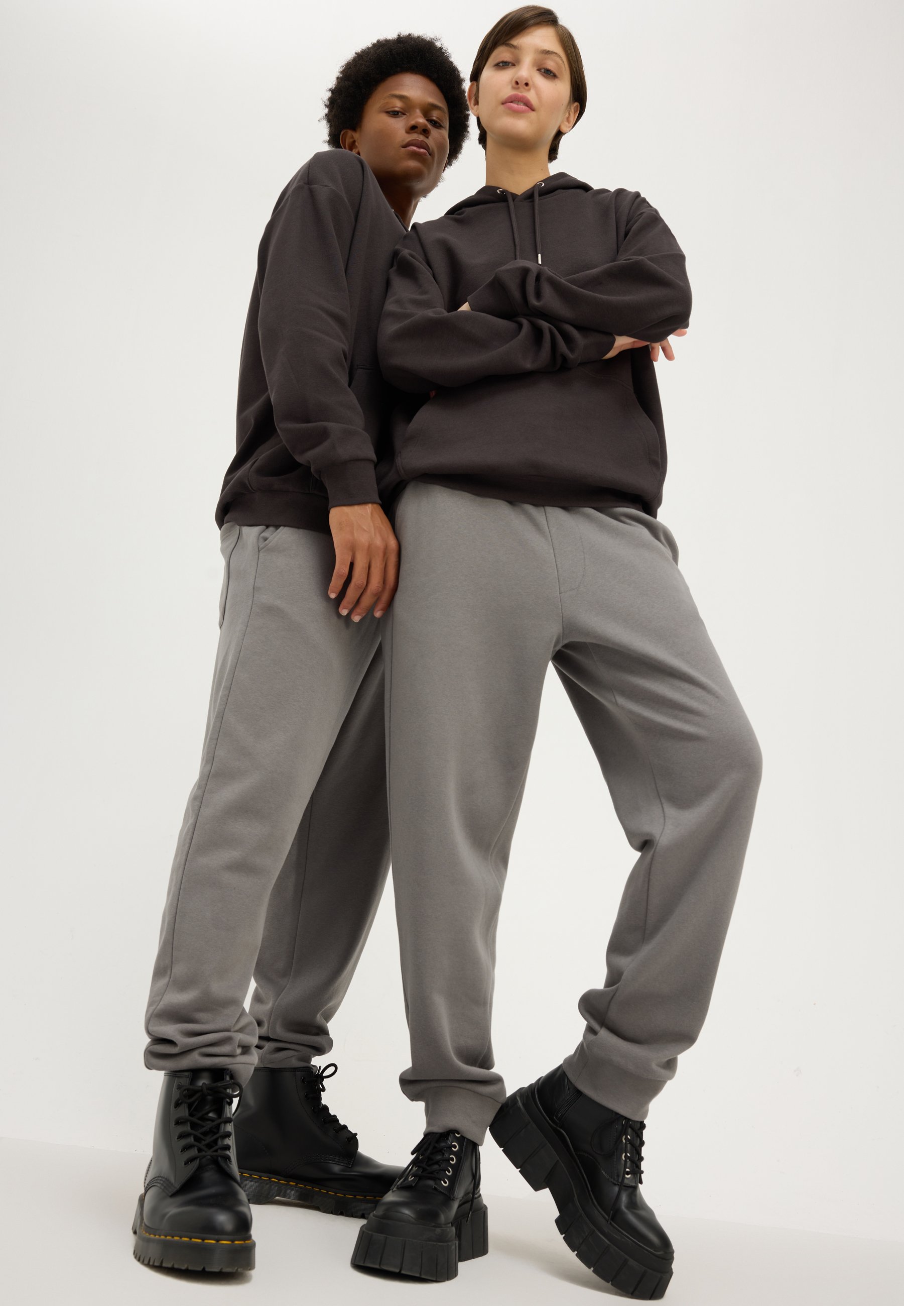 2 PACK UNISEX - Tracksuit bottoms
